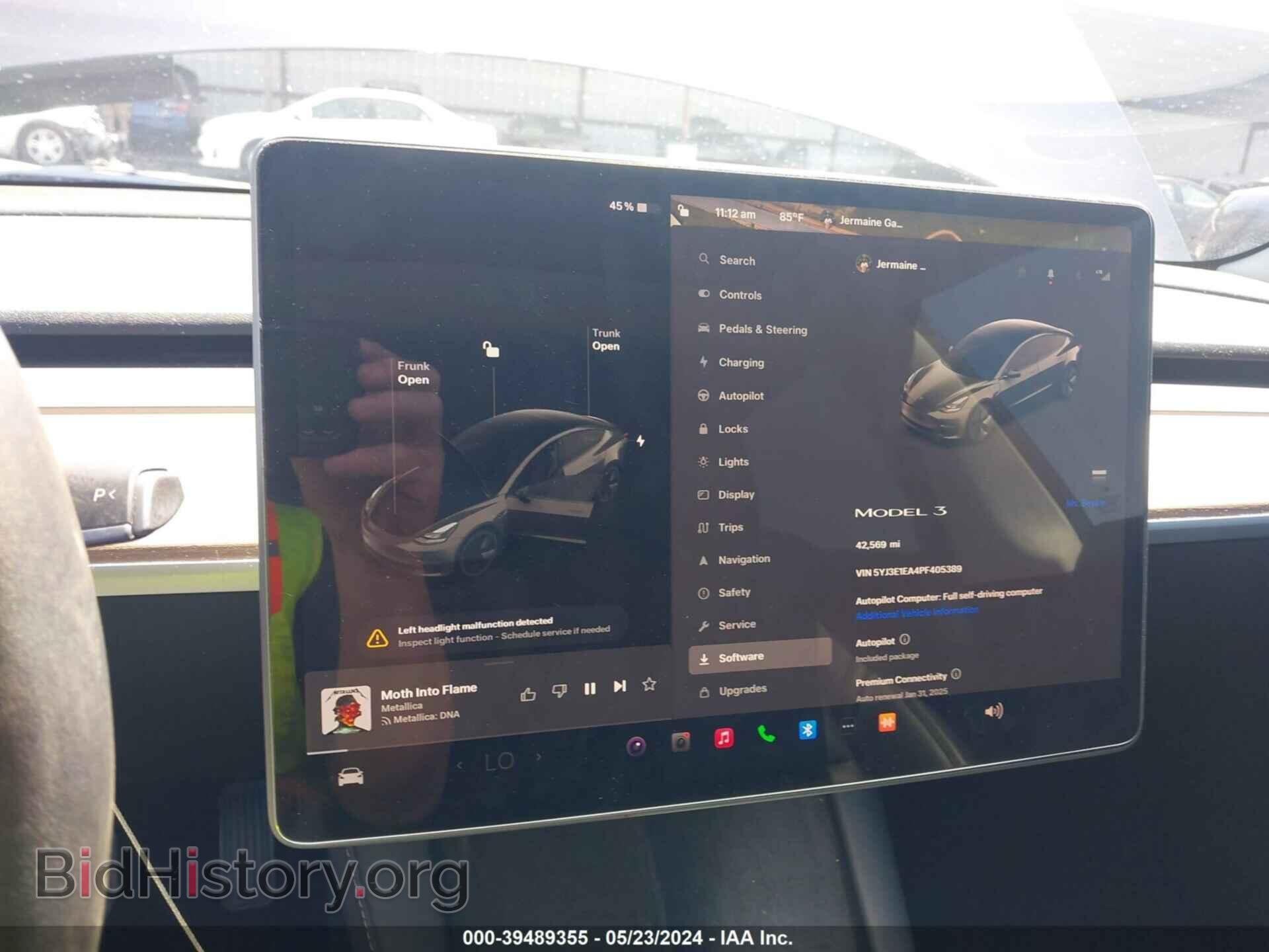 2023 TESLA MODEL 3 - VIN: 5YJ3E1EA4PF405389 - Фото 18