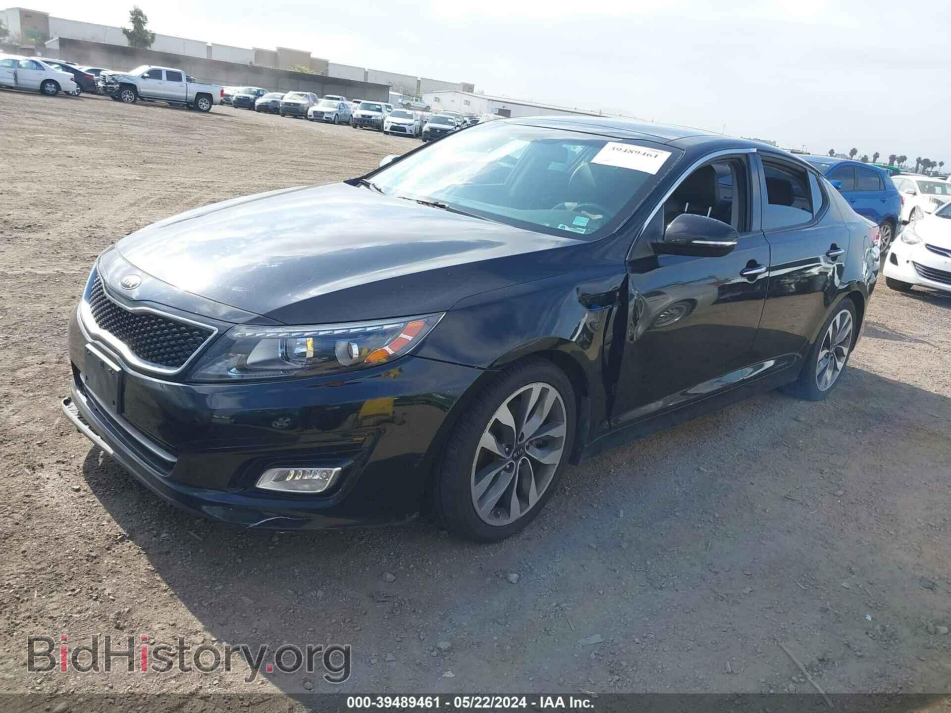 2015 KIA OPTIMA - VIN: 5XXGR4A63FG494926 - Фото 2