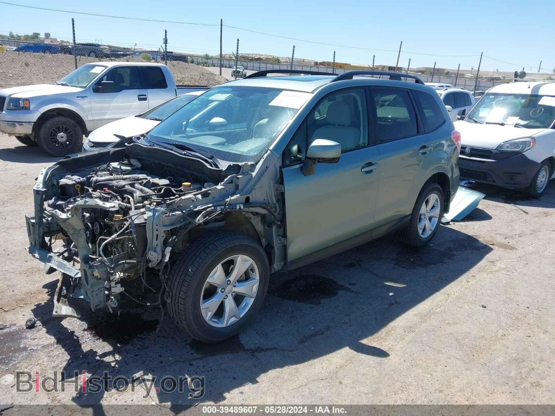 2015 SUBARU FORESTER - VIN: JF2SJAFC4FH410826 - Фото 2