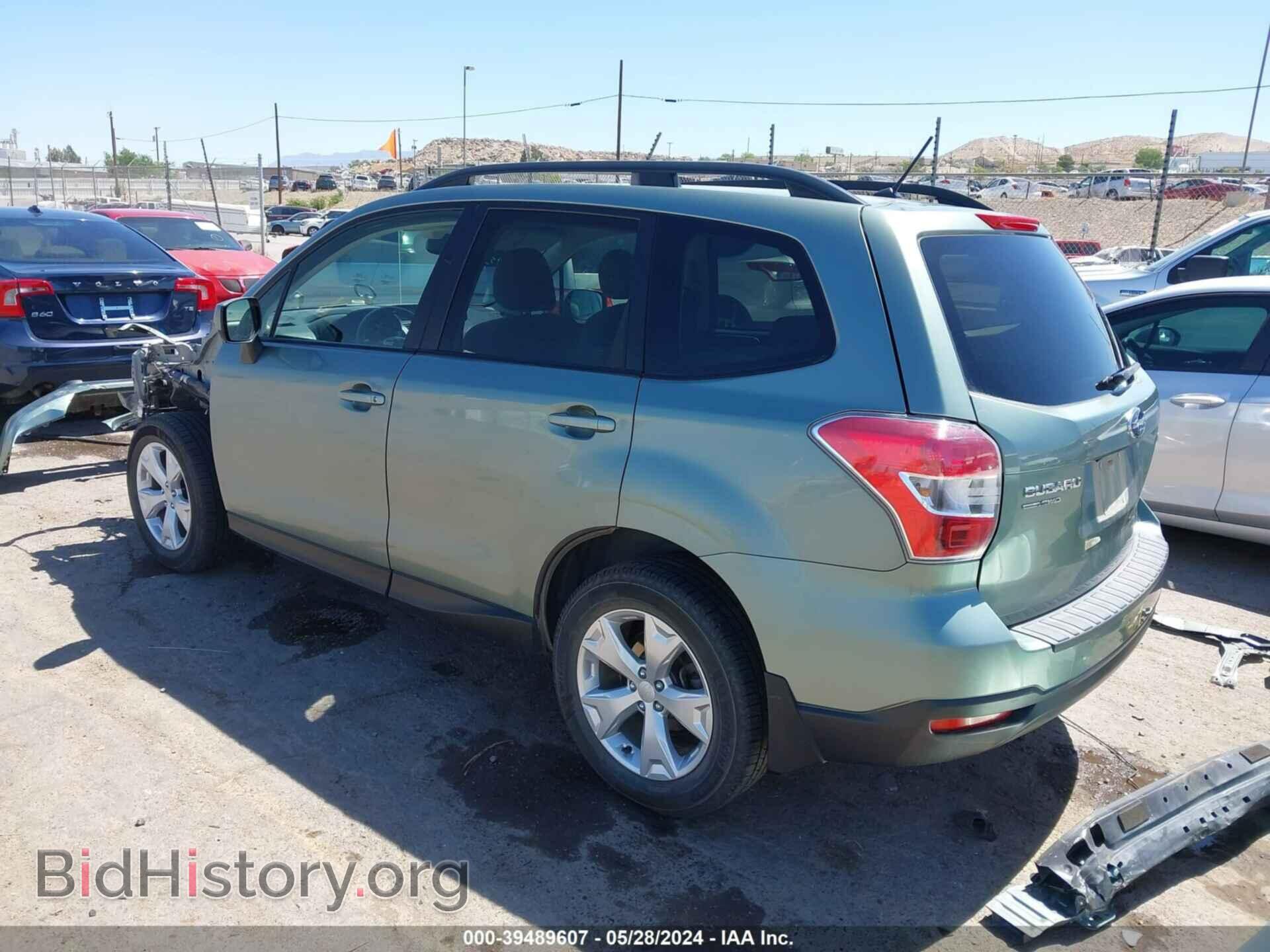 2015 SUBARU FORESTER - VIN: JF2SJAFC4FH410826 - Фото 3