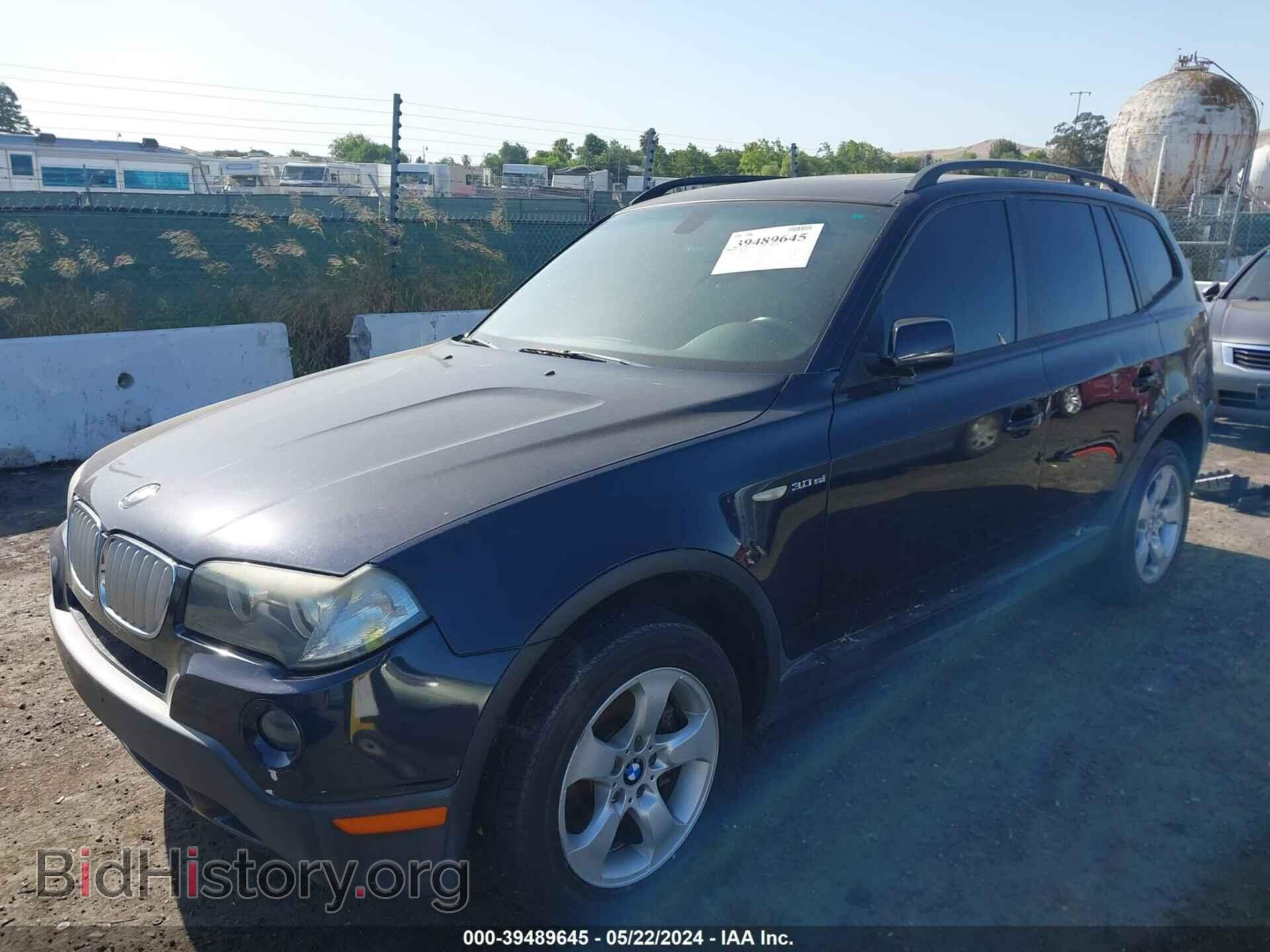 2007 BMW X3 - VIN: WBXPC93477WF23084 - Фото 2