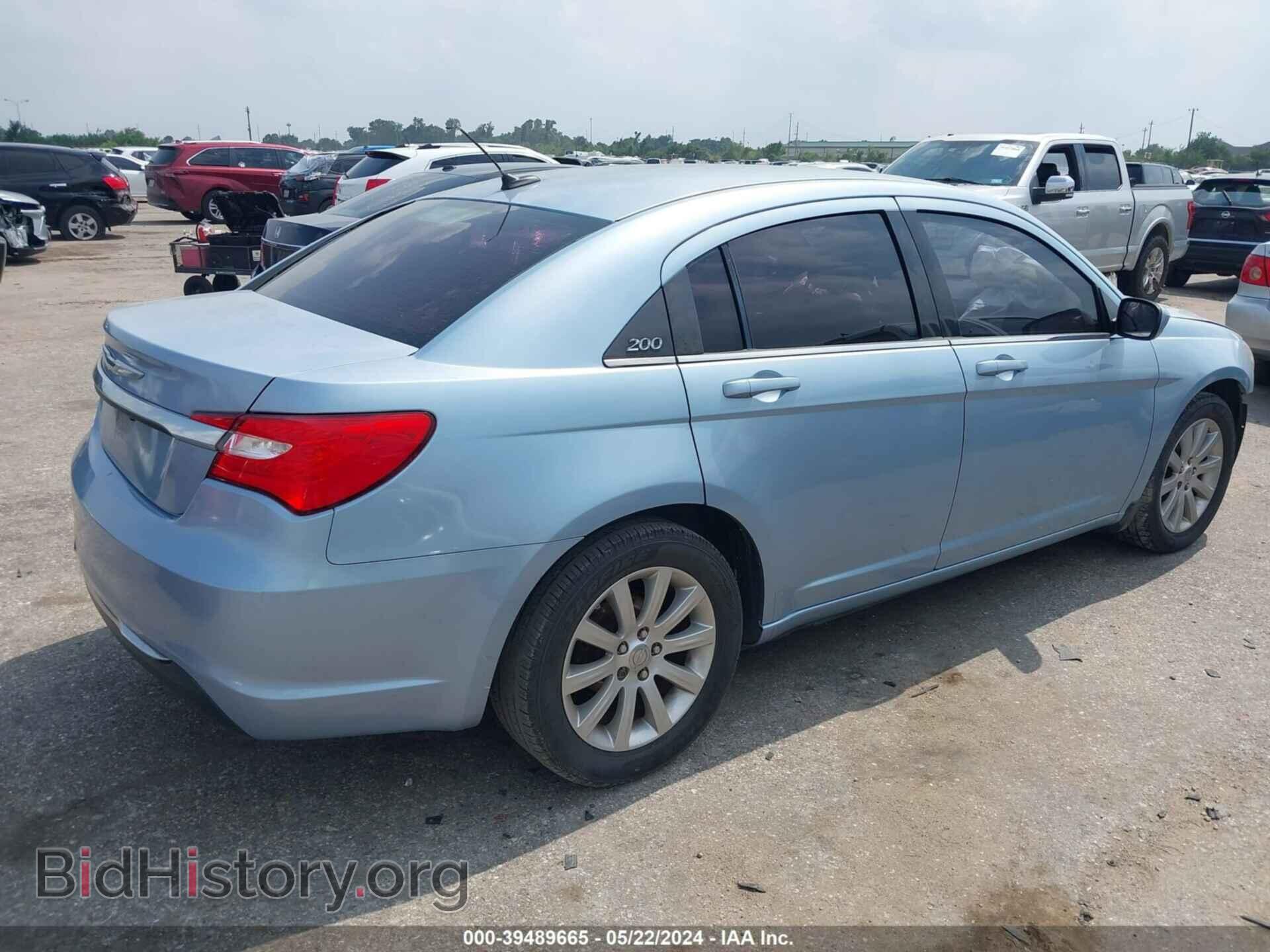 2014 CHRYSLER 200 - VIN: 1C3CCBBB6EN192506 - Фото 4