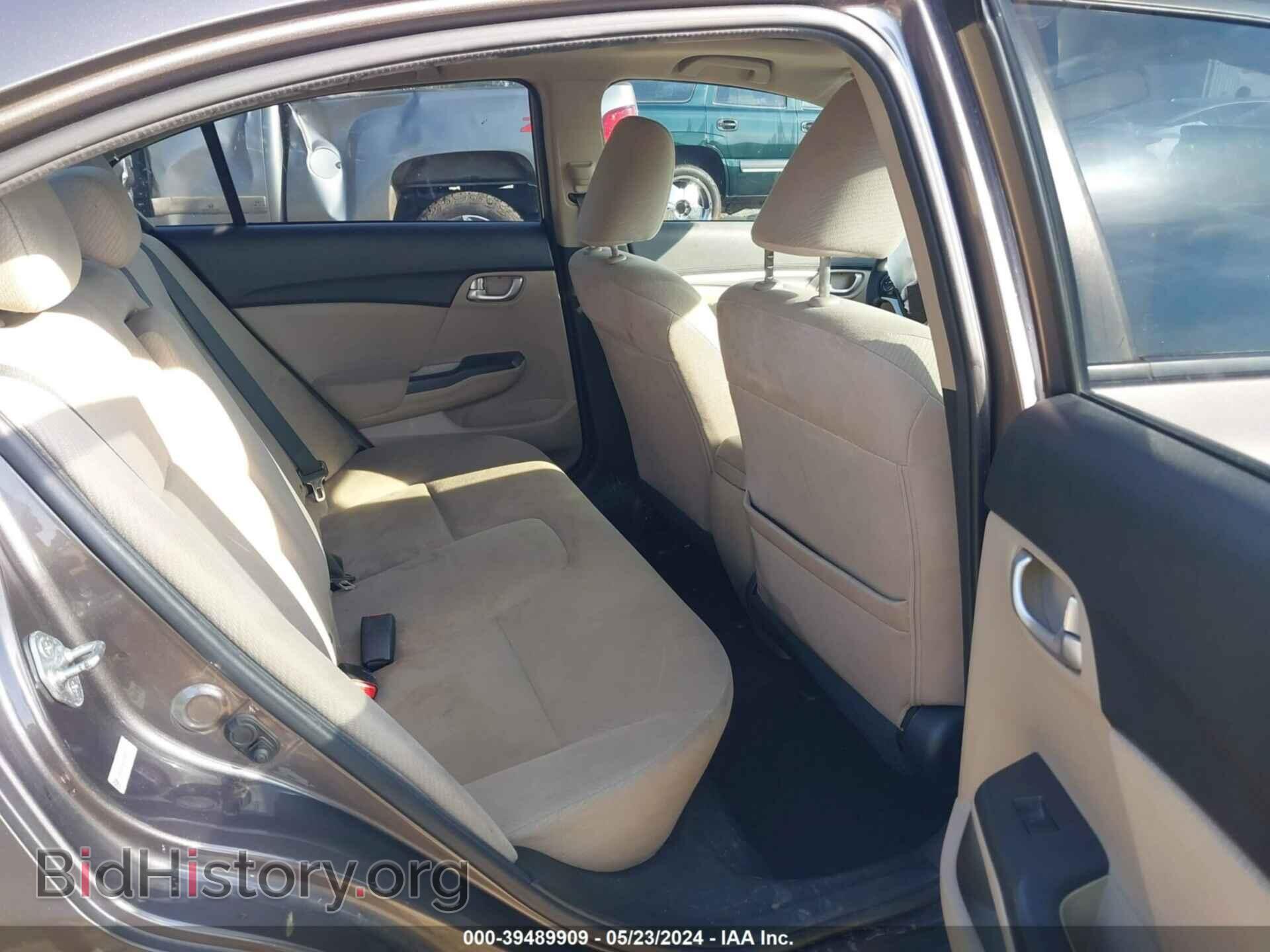 2013 HONDA CIVIC - VIN: 19XFB2F89DE090890 - Photo 8