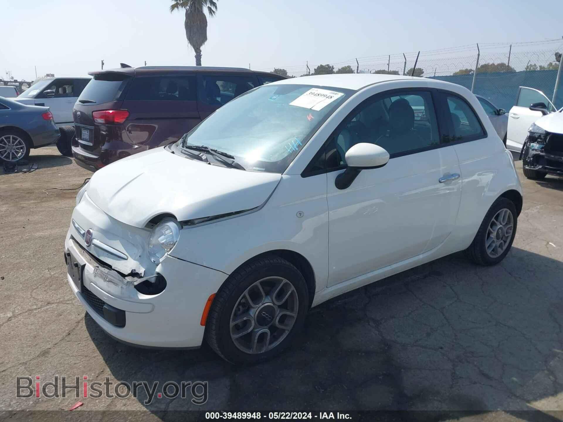 2015 FIAT 500 - VIN: 3C3CFFAR3FT615539 - Photo 2