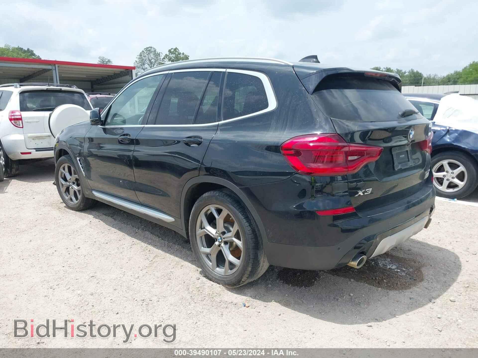 2021 BMW X3 - VIN: 5UXTY3C03M9E41949 - Фото 3