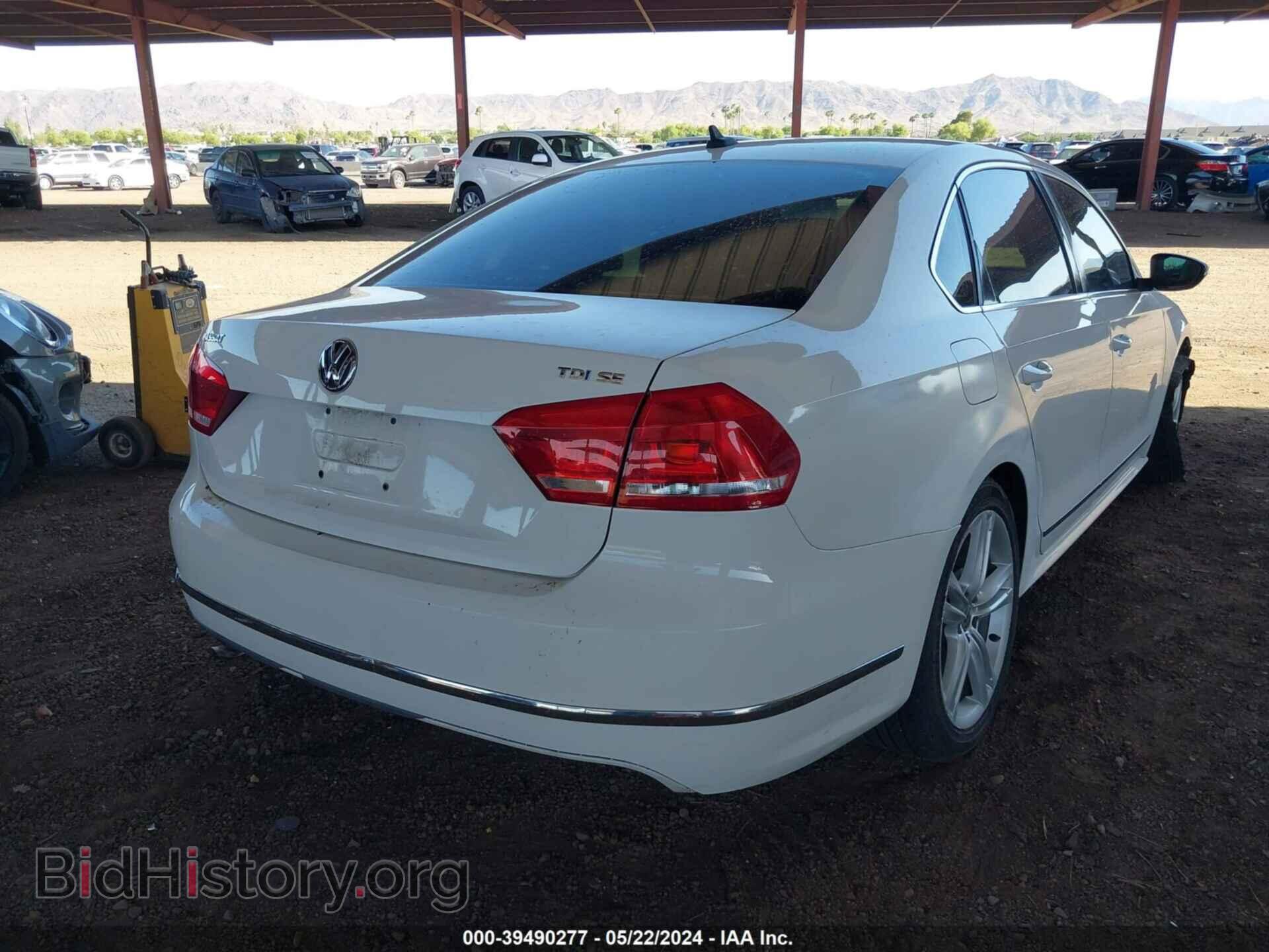 2012 VOLKSWAGEN PASSAT - VIN: 1VWBN7A34CC014401 - Фото 4