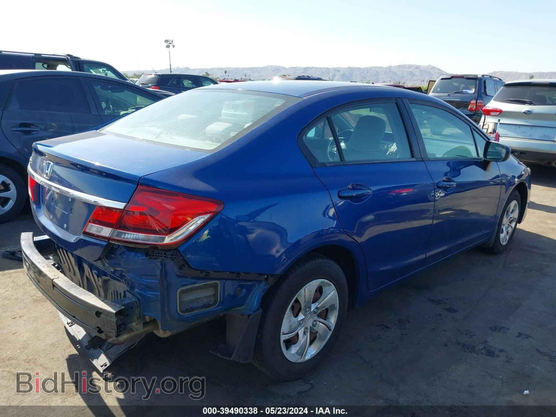 2014 HONDA CIVIC - VIN: 19XFB2F50EE200961 - Фото 4