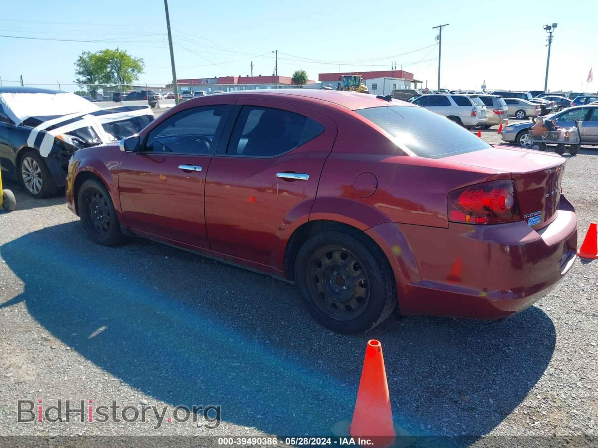 2014 DODGE AVENGER - VIN: 1C3CDZAB2EN221166 - Фото 3