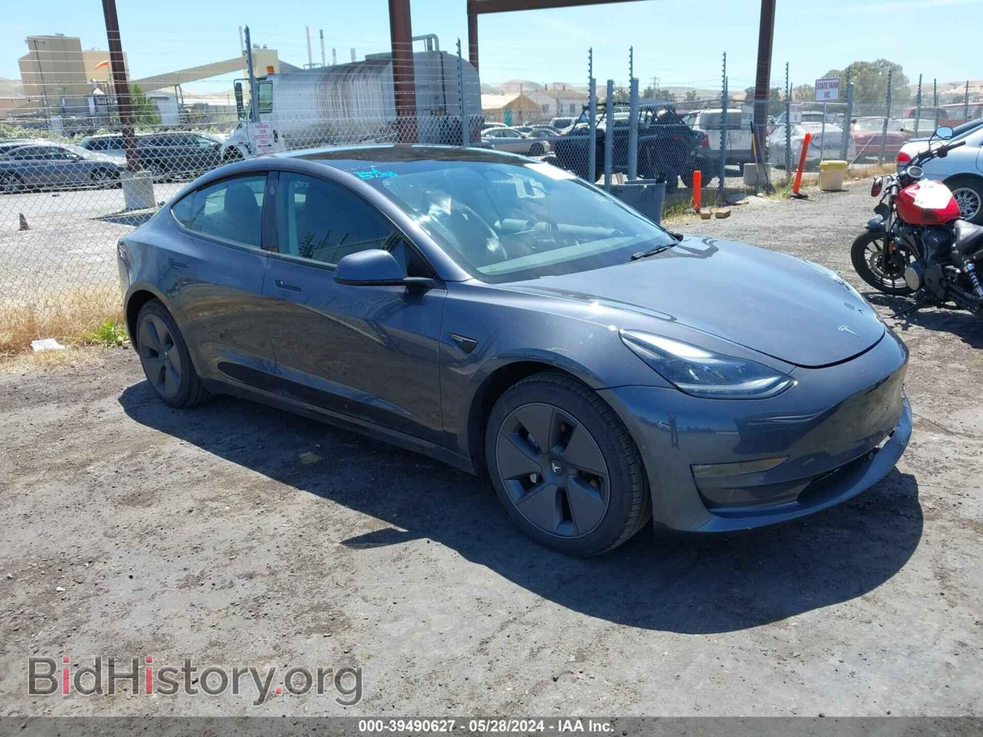 Фотография 5YJ3E1EB7NF354217 - TESLA MODEL 3 2022