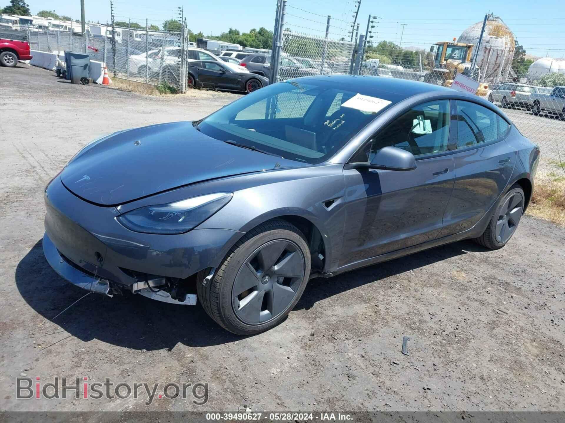 2022 TESLA MODEL 3 - VIN: 5YJ3E1EB7NF354217 - Фото 2