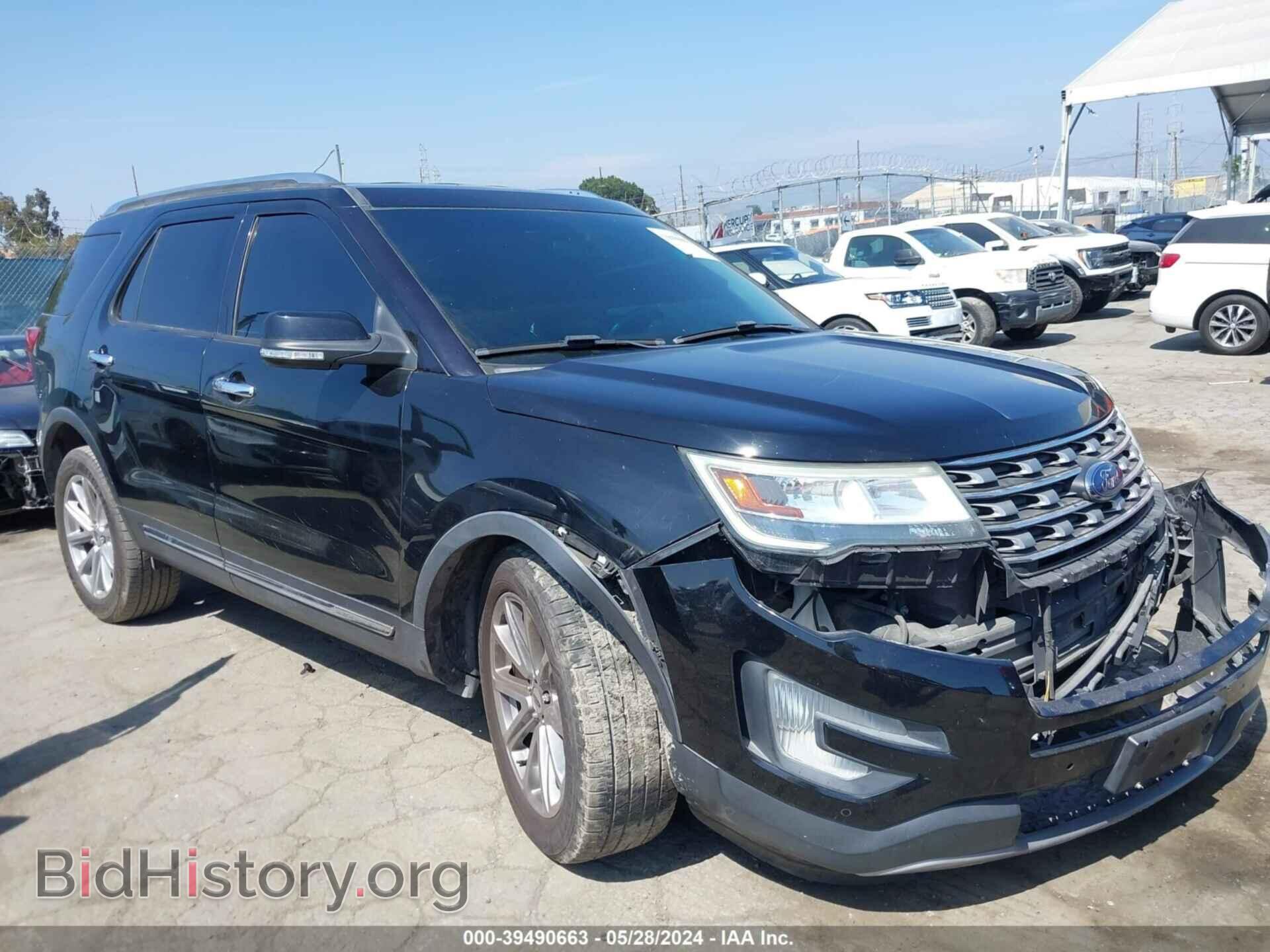 Фотография 1FM5K7F81GGC06771 - FORD EXPLORER 2016