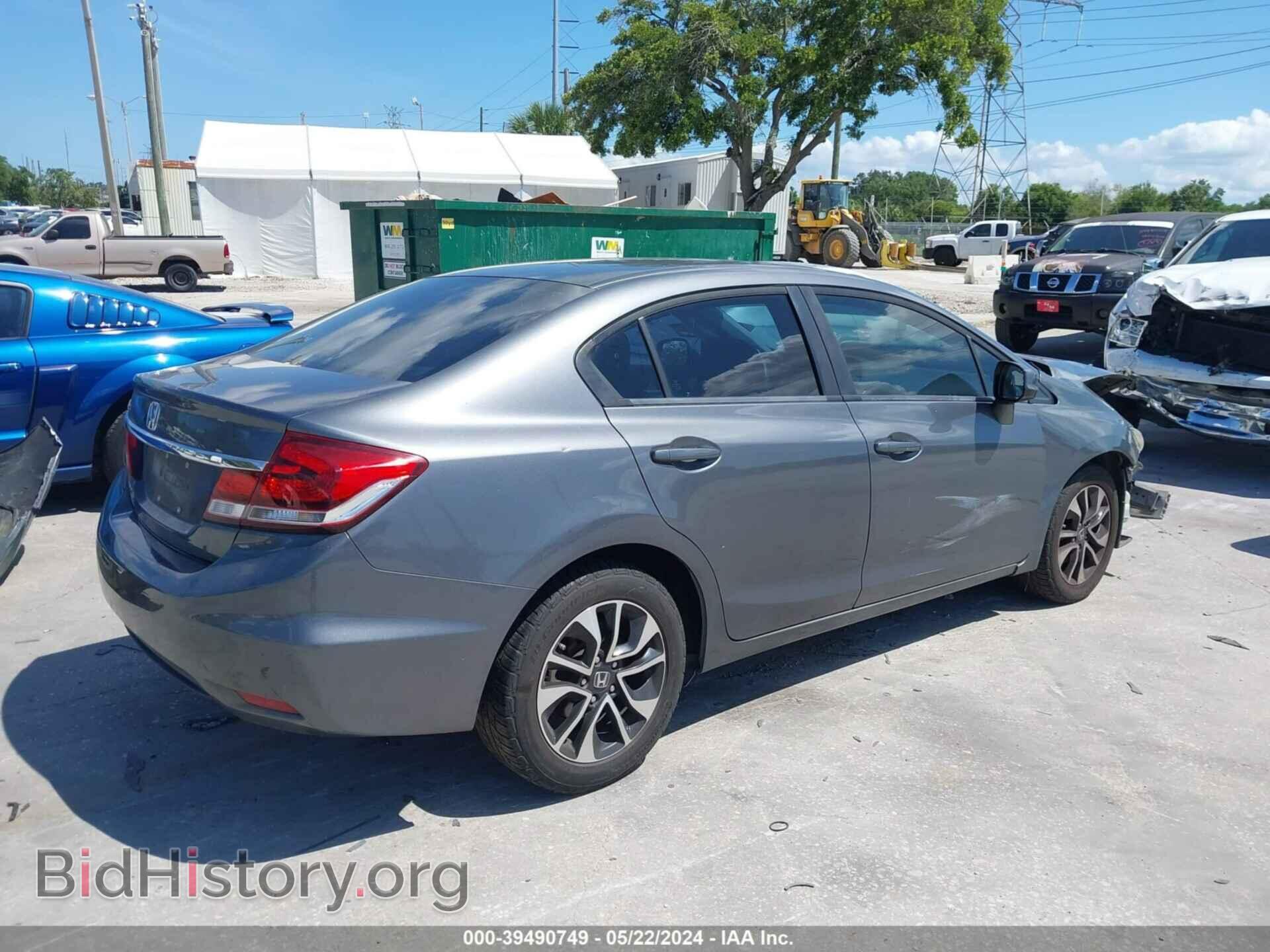 2013 HONDA CIVIC - VIN: 19XFB2F85DE065906 - Фото 4