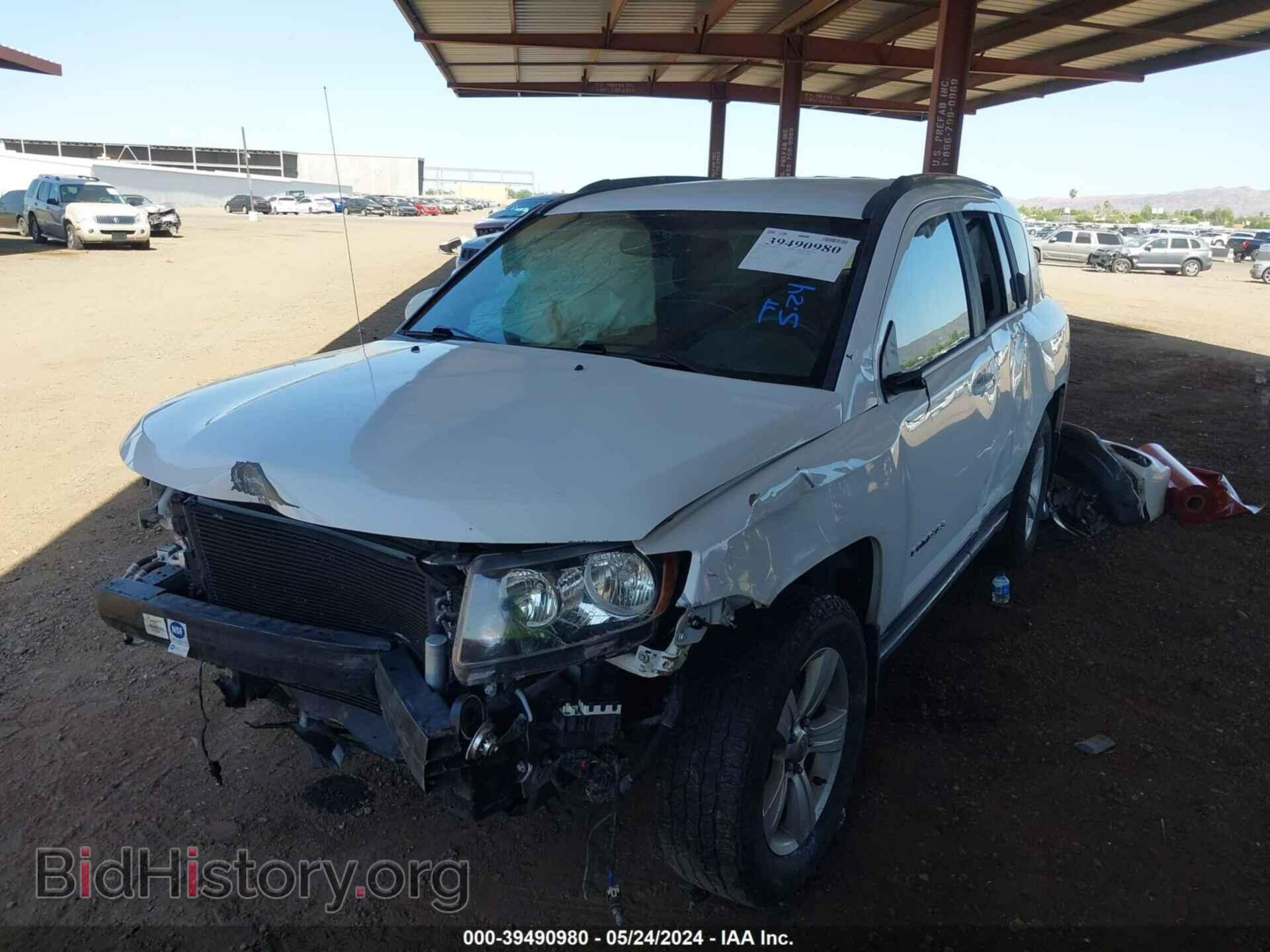 2014 JEEP COMPASS - VIN: 1C4NJDEB3ED684546 - Фото 2