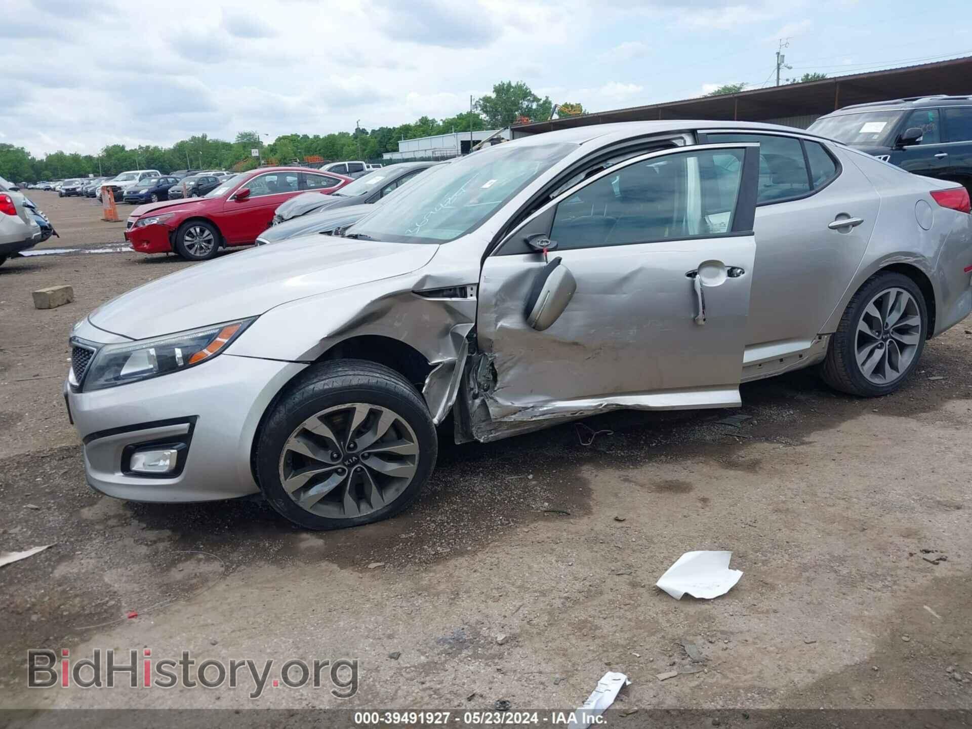 2015 KIA OPTIMA - VIN: 5XXGR4A70FG369424 - Фото 6