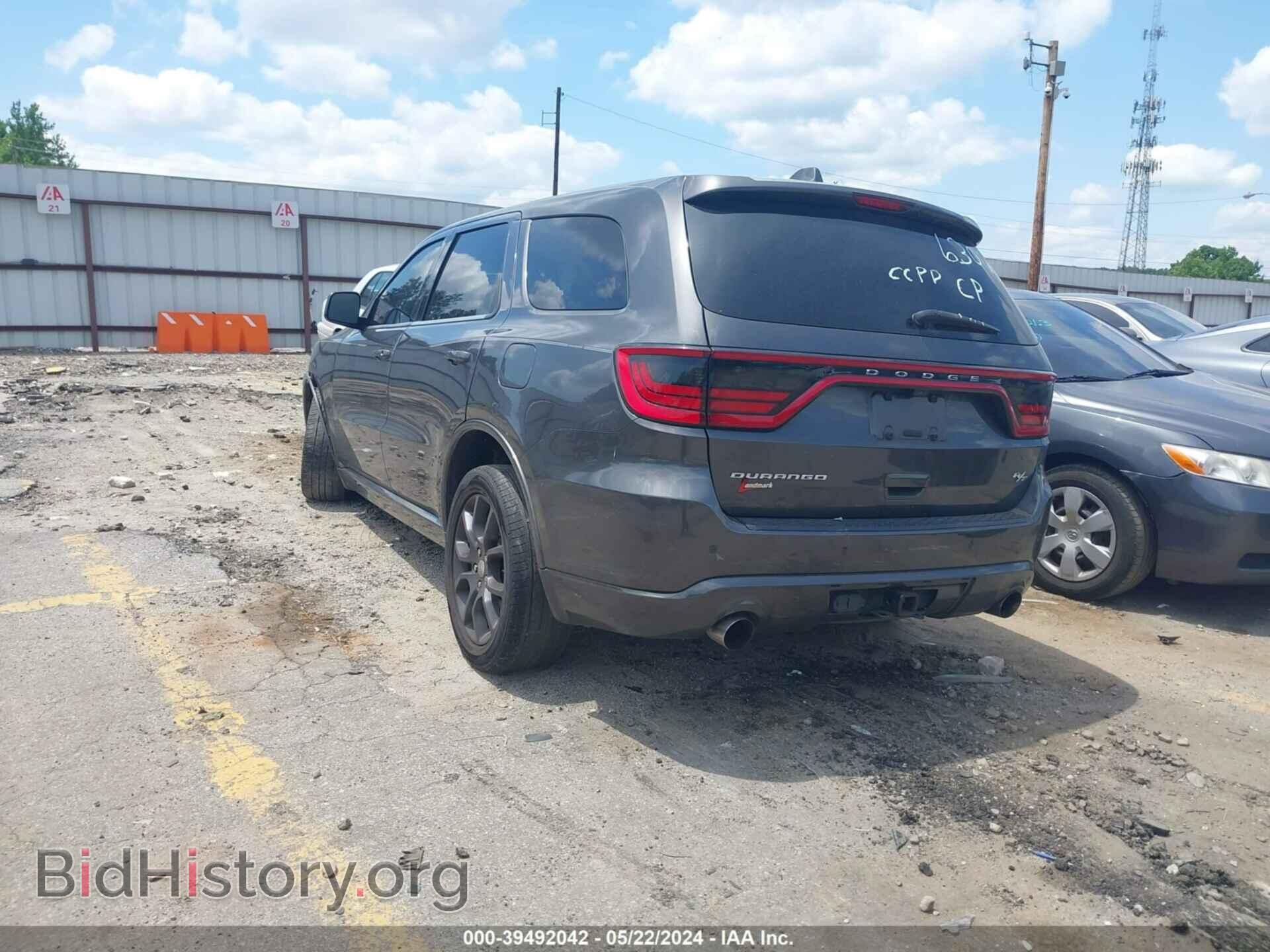 2017 DODGE DURANGO - VIN: 1C4SDHCT3HC606307 - Фото 3