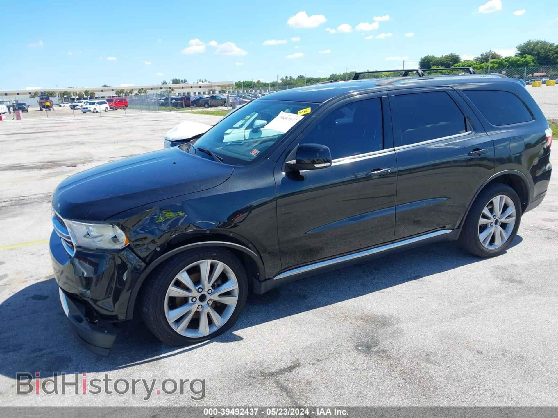 2012 DODGE DURANGO - VIN: 1C4RDHDG5CC257854 - Фото 2