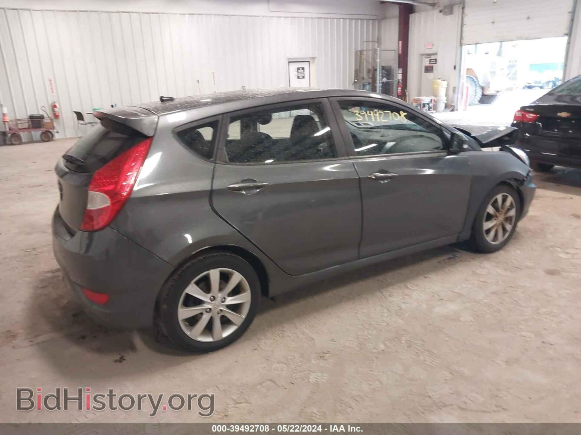 2013 HYUNDAI ACCENT - VIN: KMHCU5AE8DU062393 - Фото 4