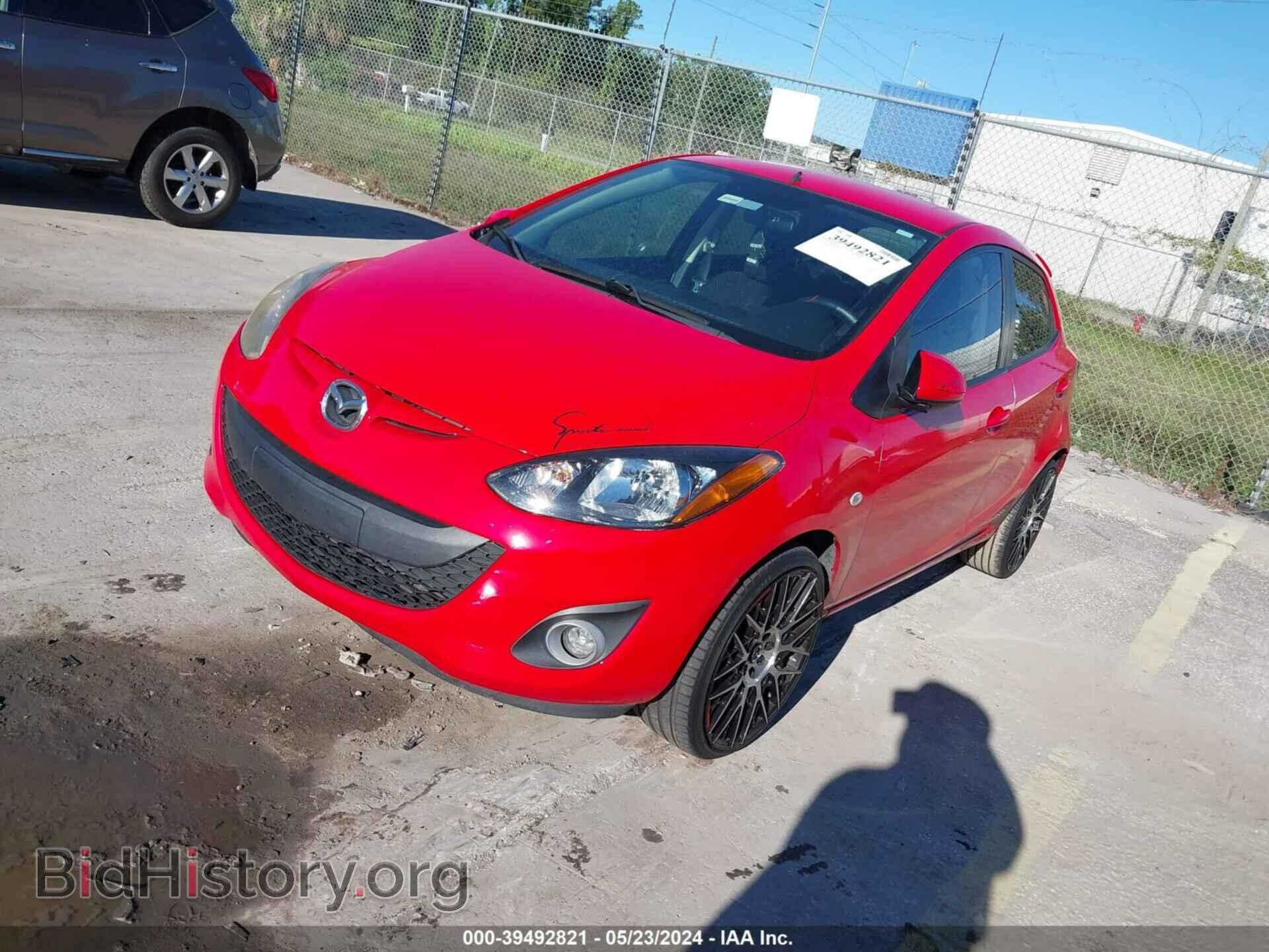 2012 MAZDA MAZDA2 - VIN: JM1DE1LY6C0139418 - Photo 2