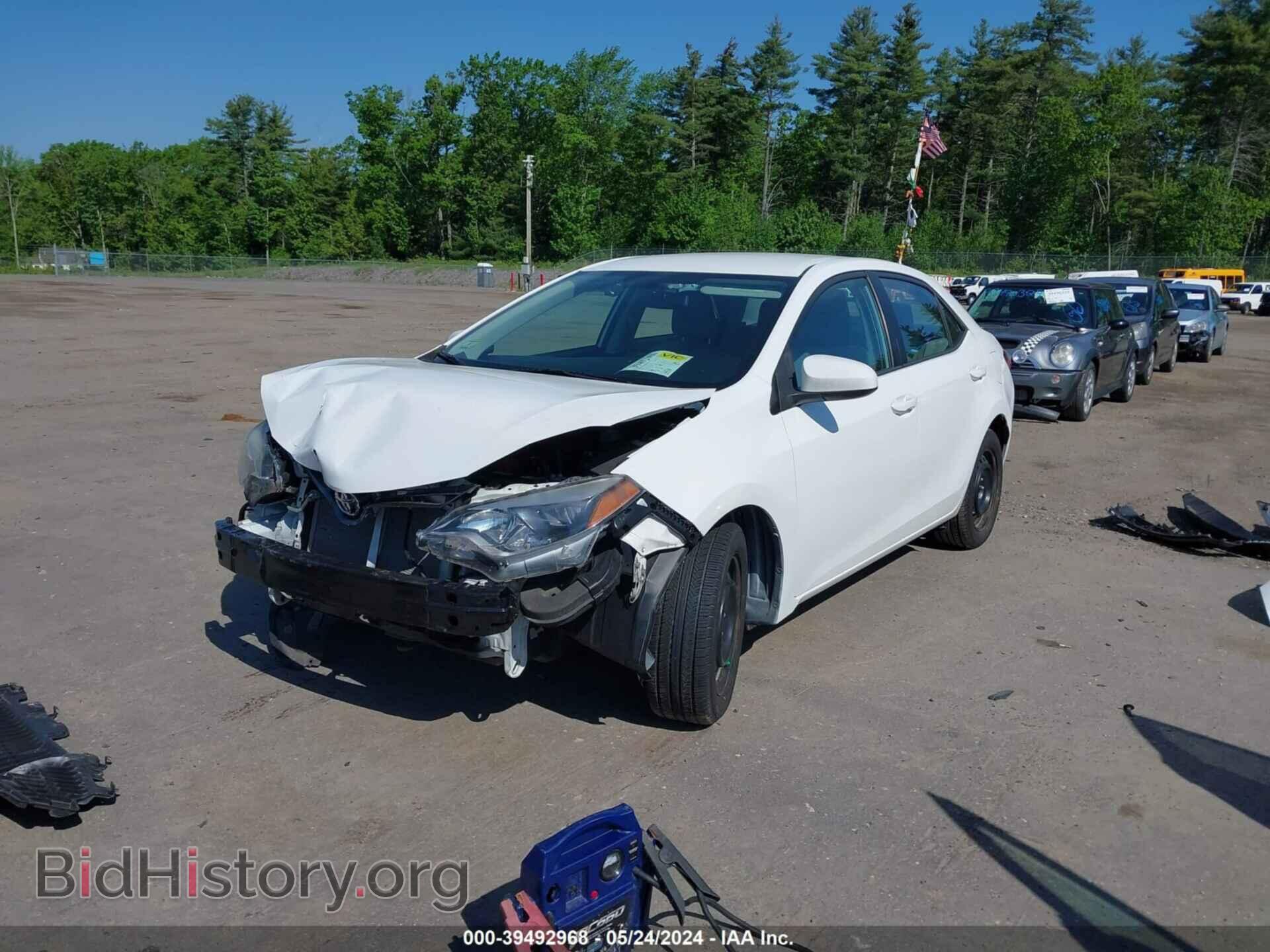 2015 TOYOTA COROLLA - VIN: 2T1BURHEXFC369822 - Фото 2