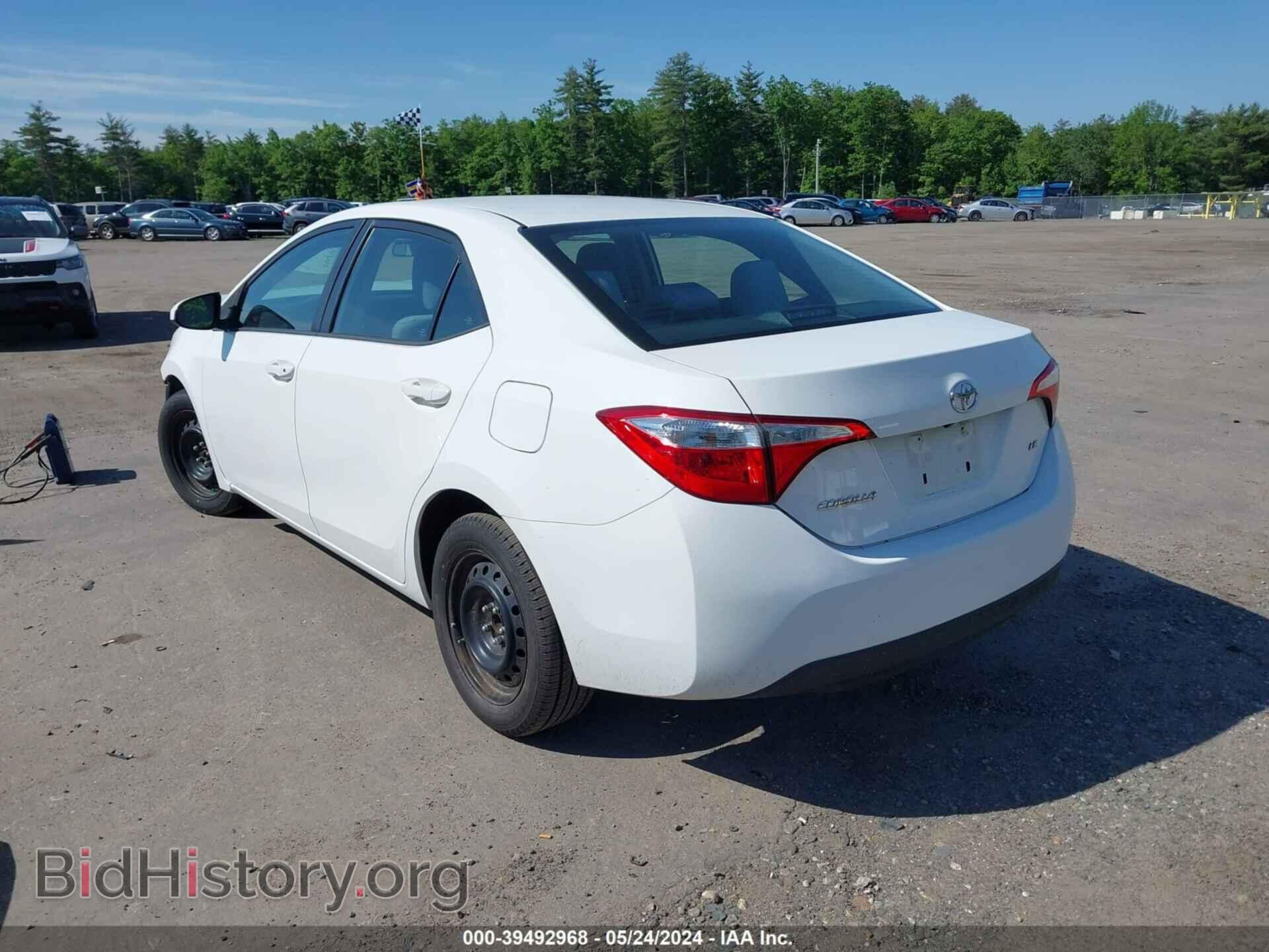 2015 TOYOTA COROLLA - VIN: 2T1BURHEXFC369822 - Фото 3