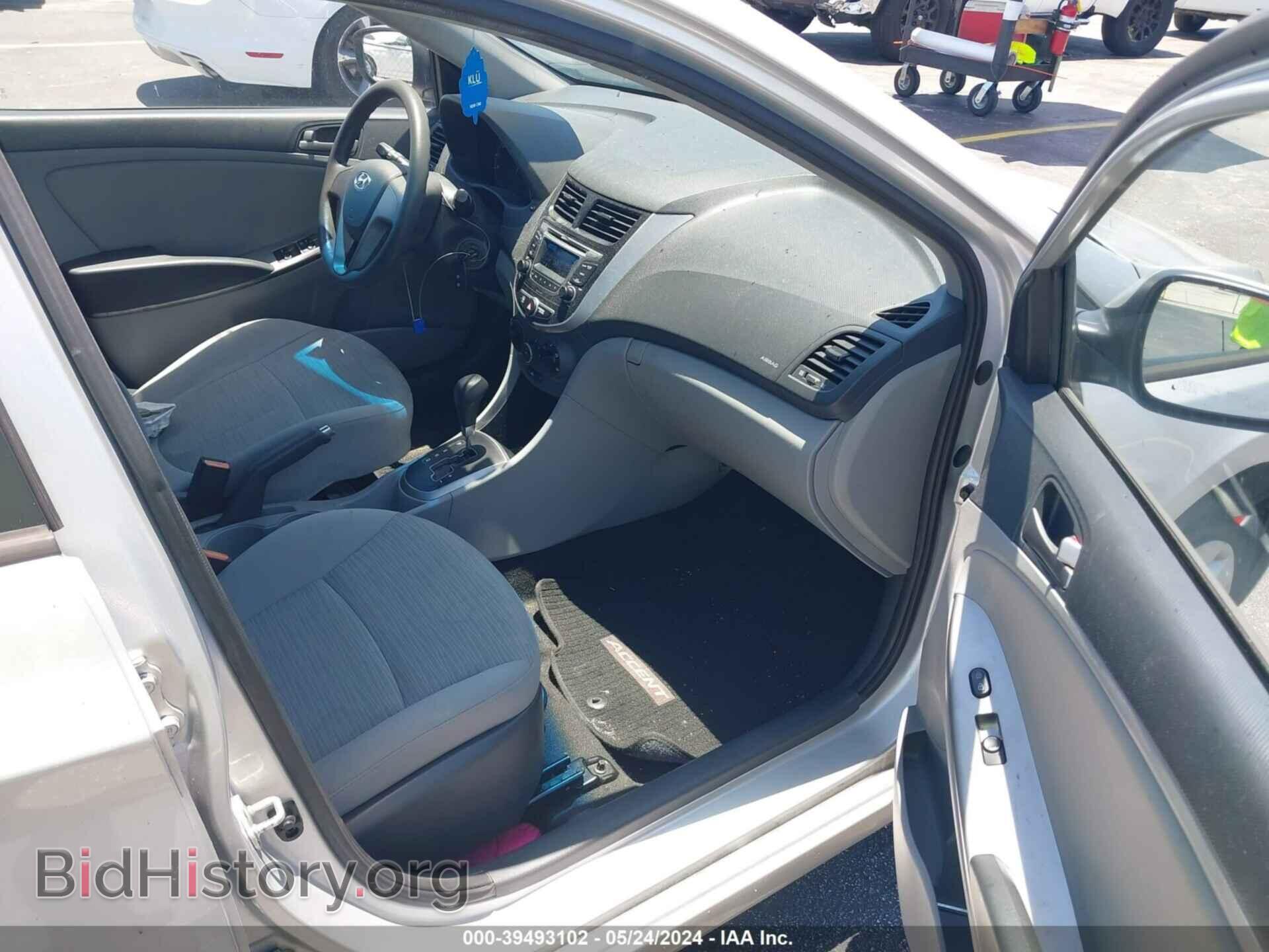 2016 HYUNDAI ACCENT - VIN: KMHCT4AE2GU978603 - Фото 5