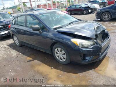 2012 Subaru IMPREZA 2.0I, серый — VIN JF1GPAA6XCH208238, IAAI