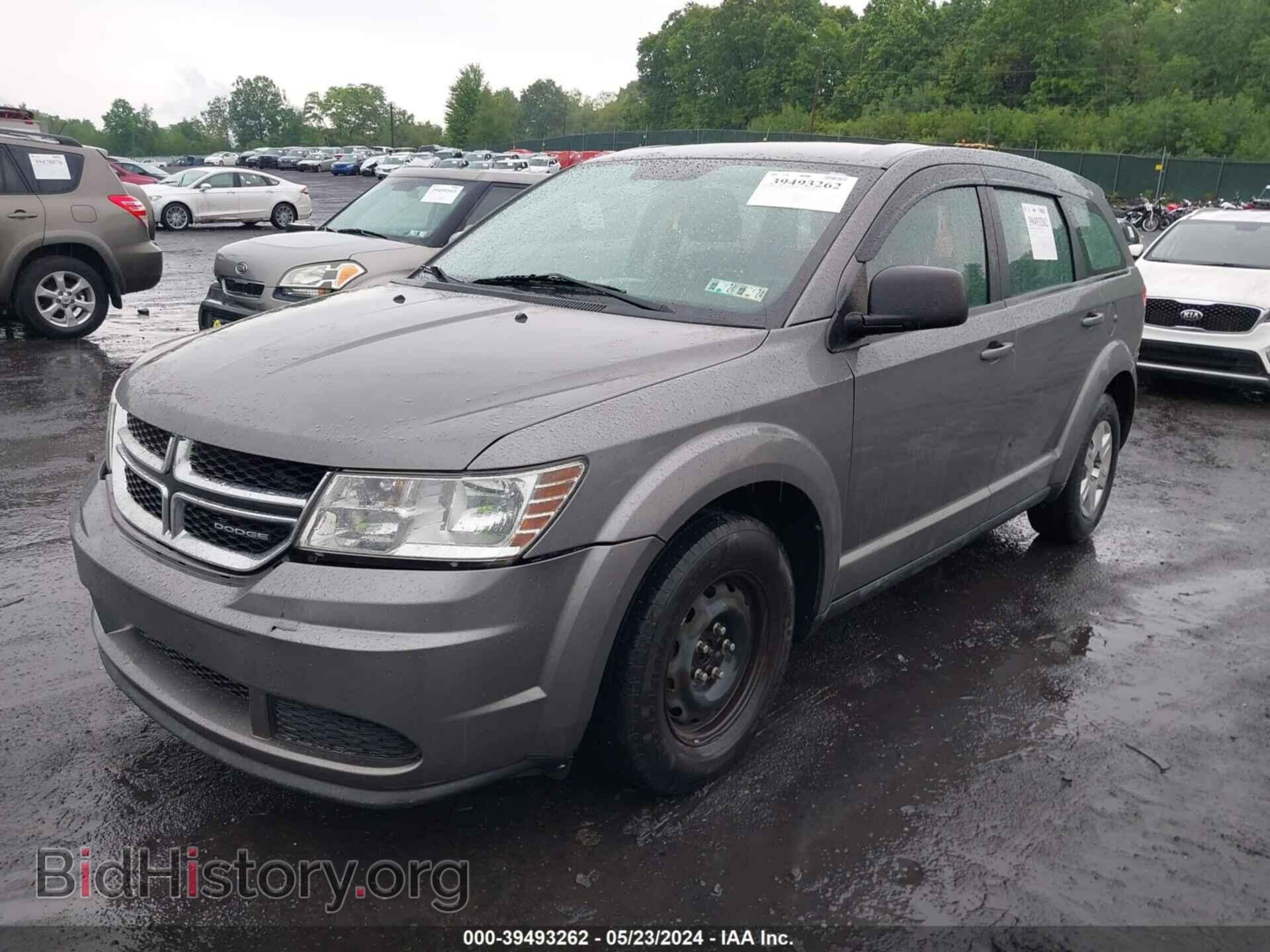 2012 DODGE JOURNEY - VIN: 3C4PDCAB4CT205168 - Фото 2