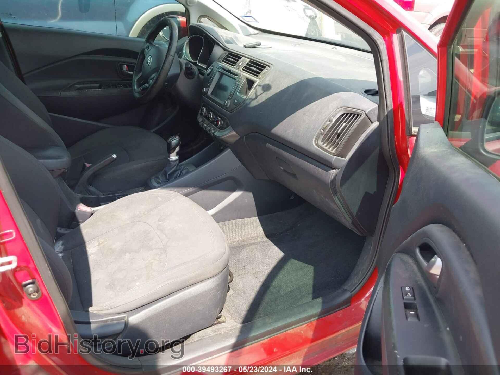 2013 KIA RIO - VIN: KNADN5A35D6149349 - Фото 5