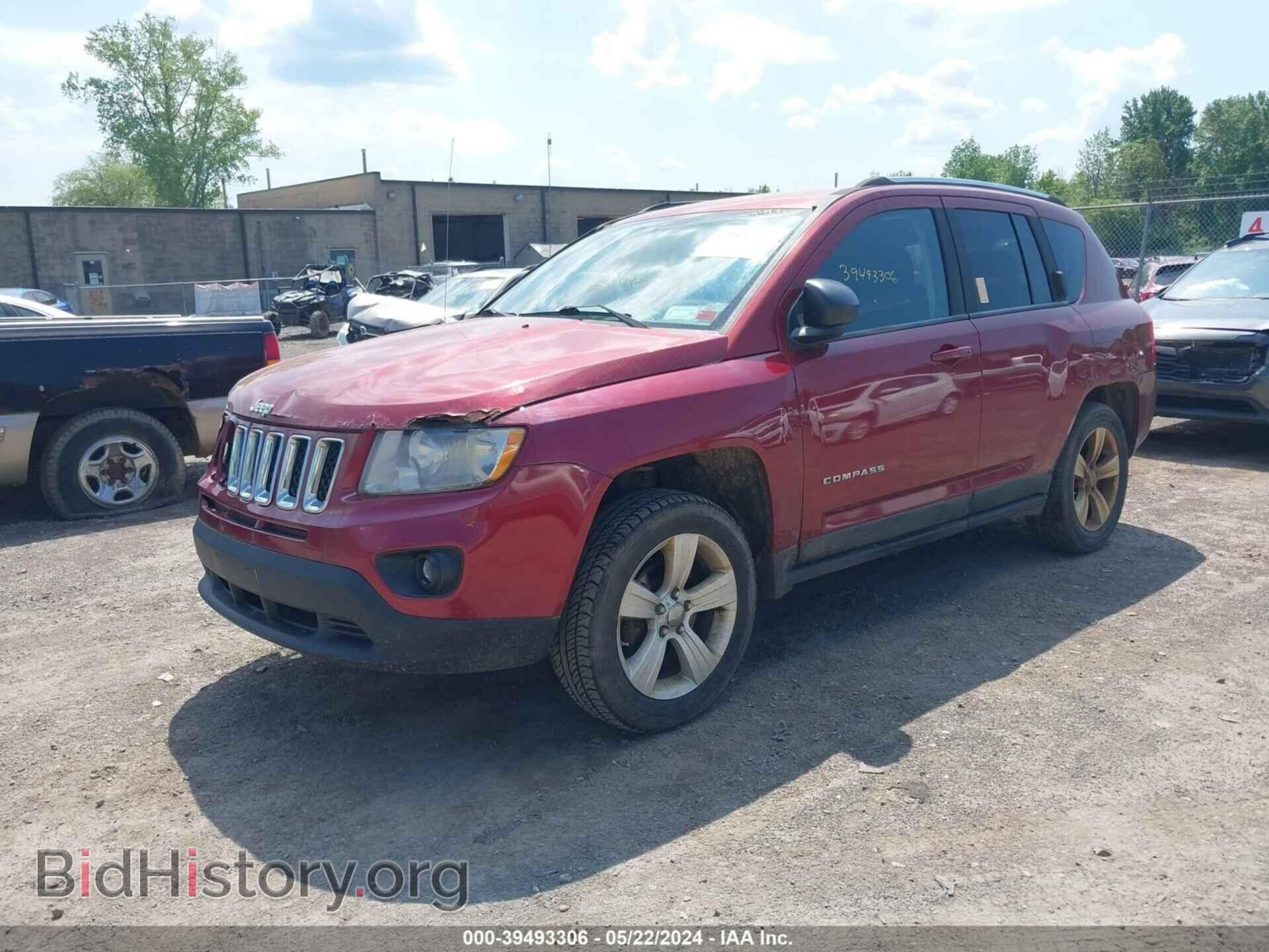 2011 JEEP COMPASS - VIN: 1J4NF1FB7BD159090 - Фото 2