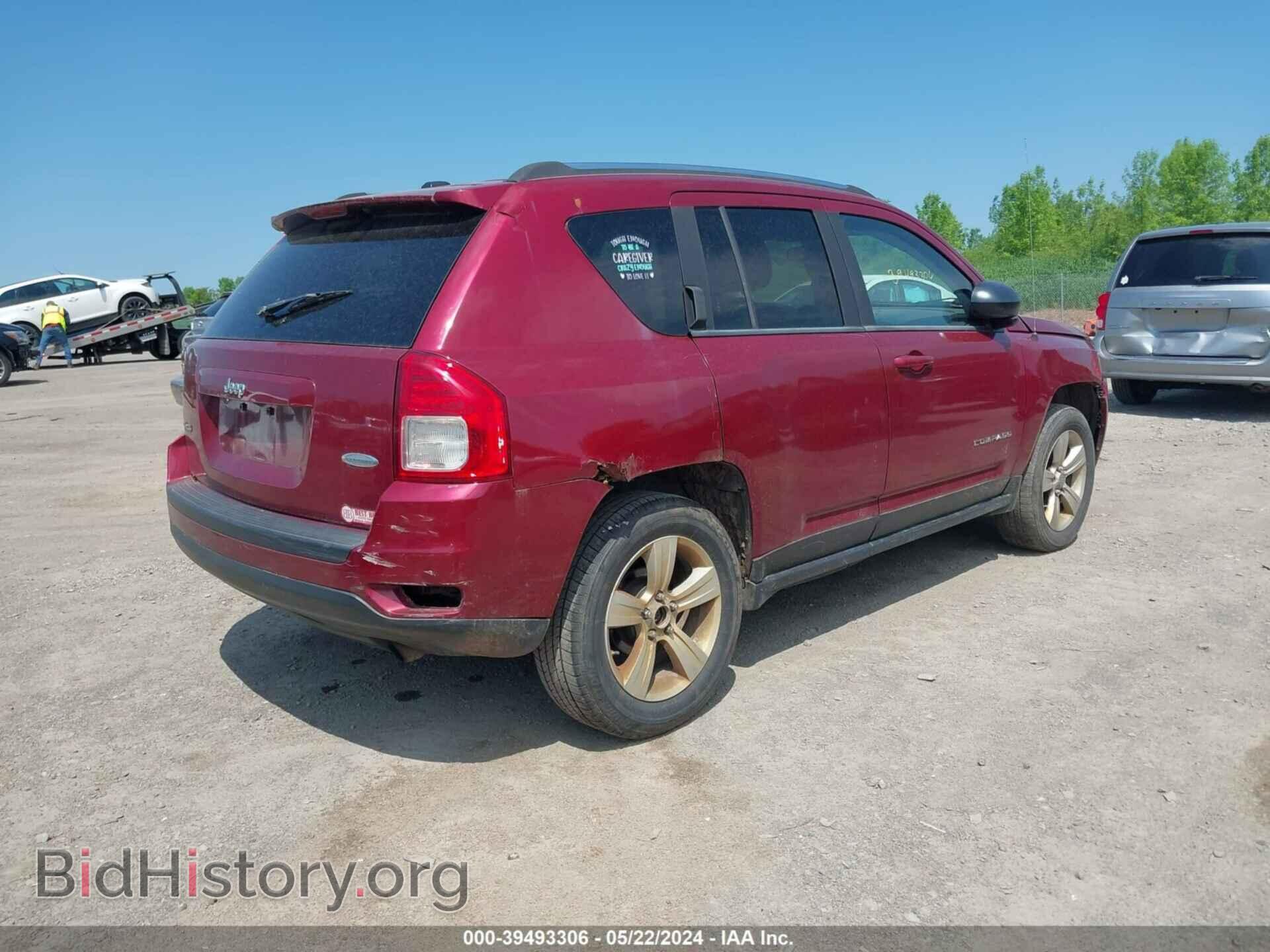 2011 JEEP COMPASS - VIN: 1J4NF1FB7BD159090 - Фото 4