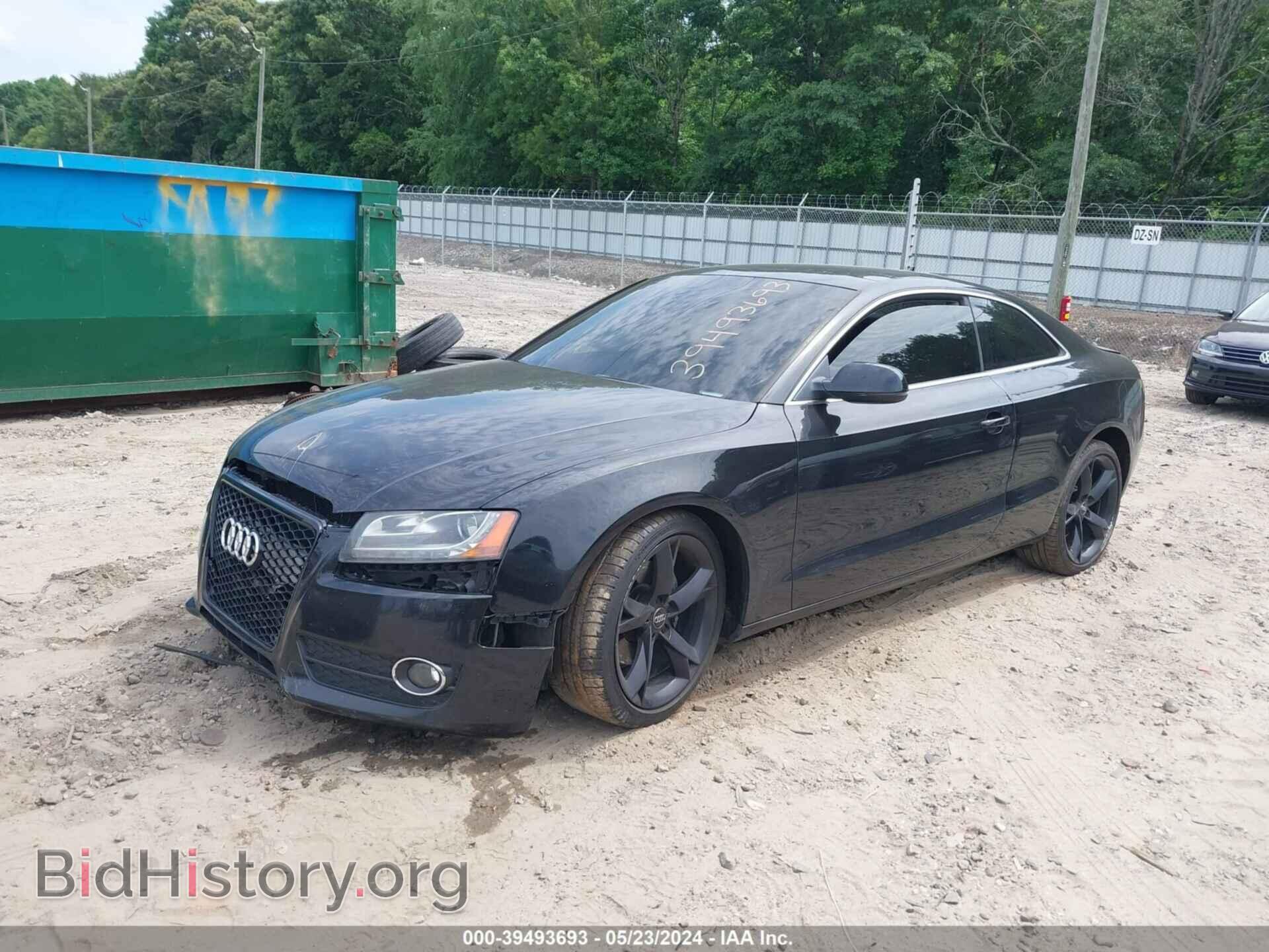 2012 AUDI A5 - VIN: WAULFAFRXCA022008 - Фото 2