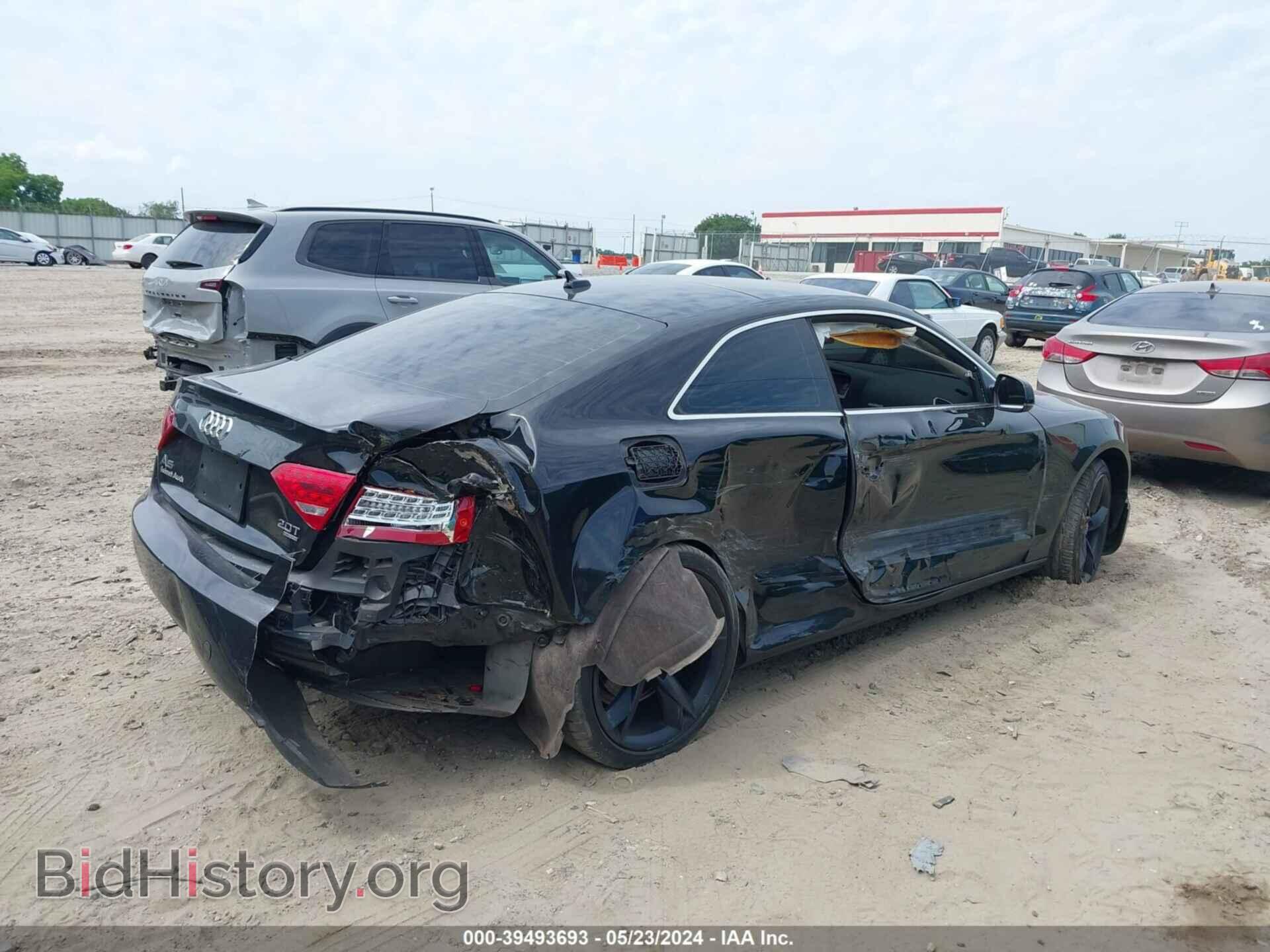 2012 AUDI A5 - VIN: WAULFAFRXCA022008 - Фото 4
