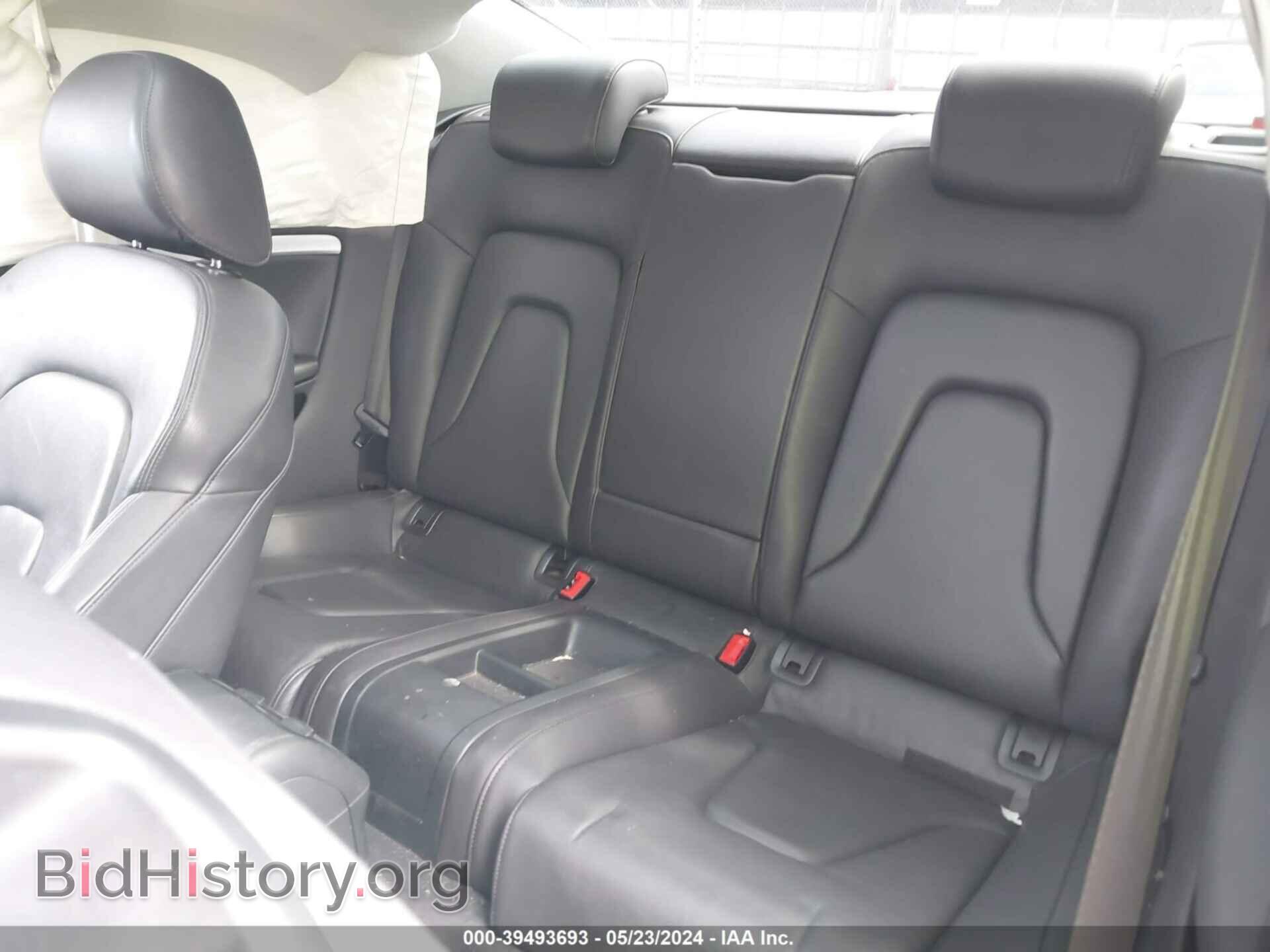 2012 AUDI A5 - VIN: WAULFAFRXCA022008 - Фото 8