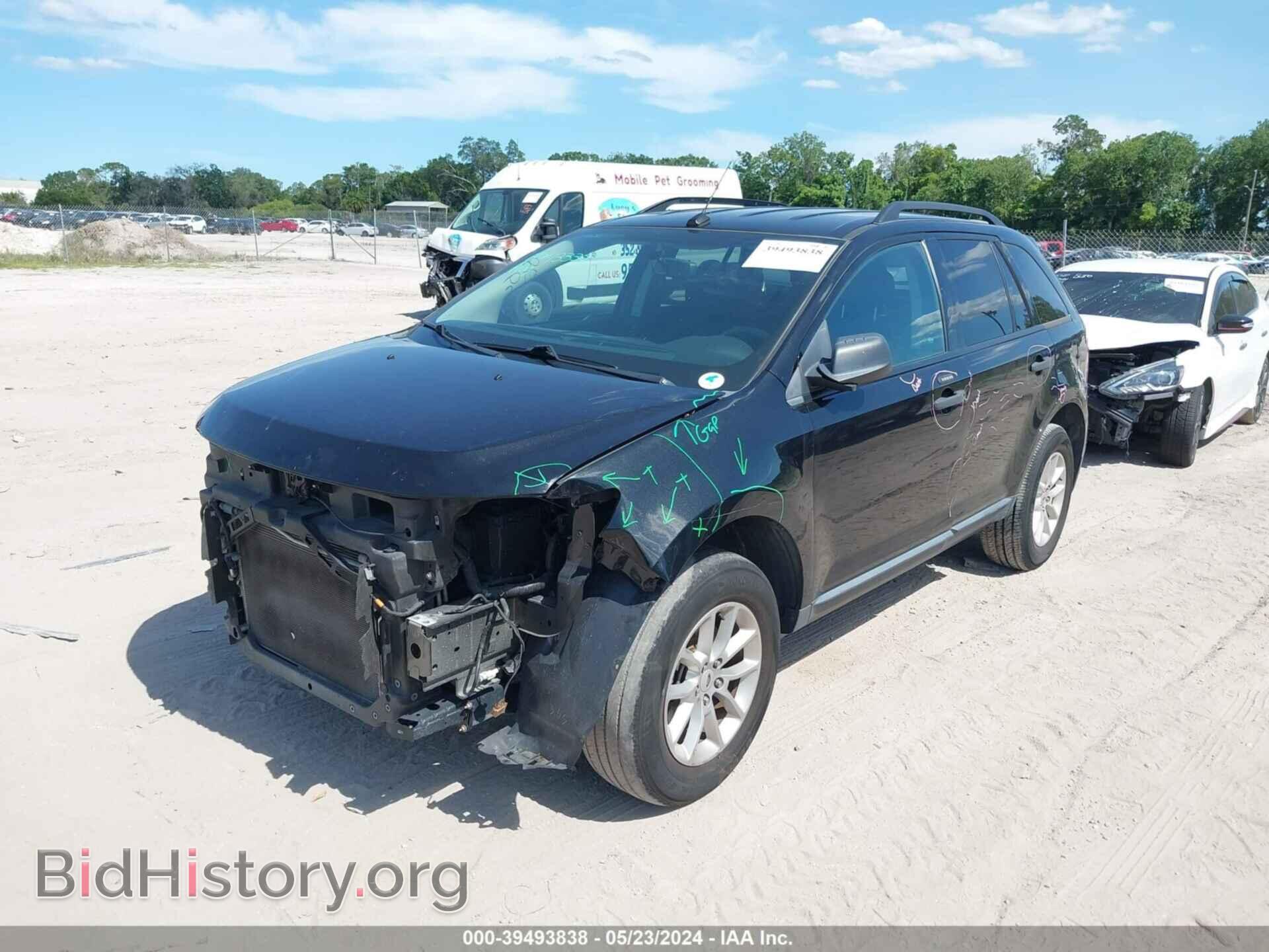 2013 FORD EDGE - VIN: 2FMDK3GC7DBB24361 - Фото 2