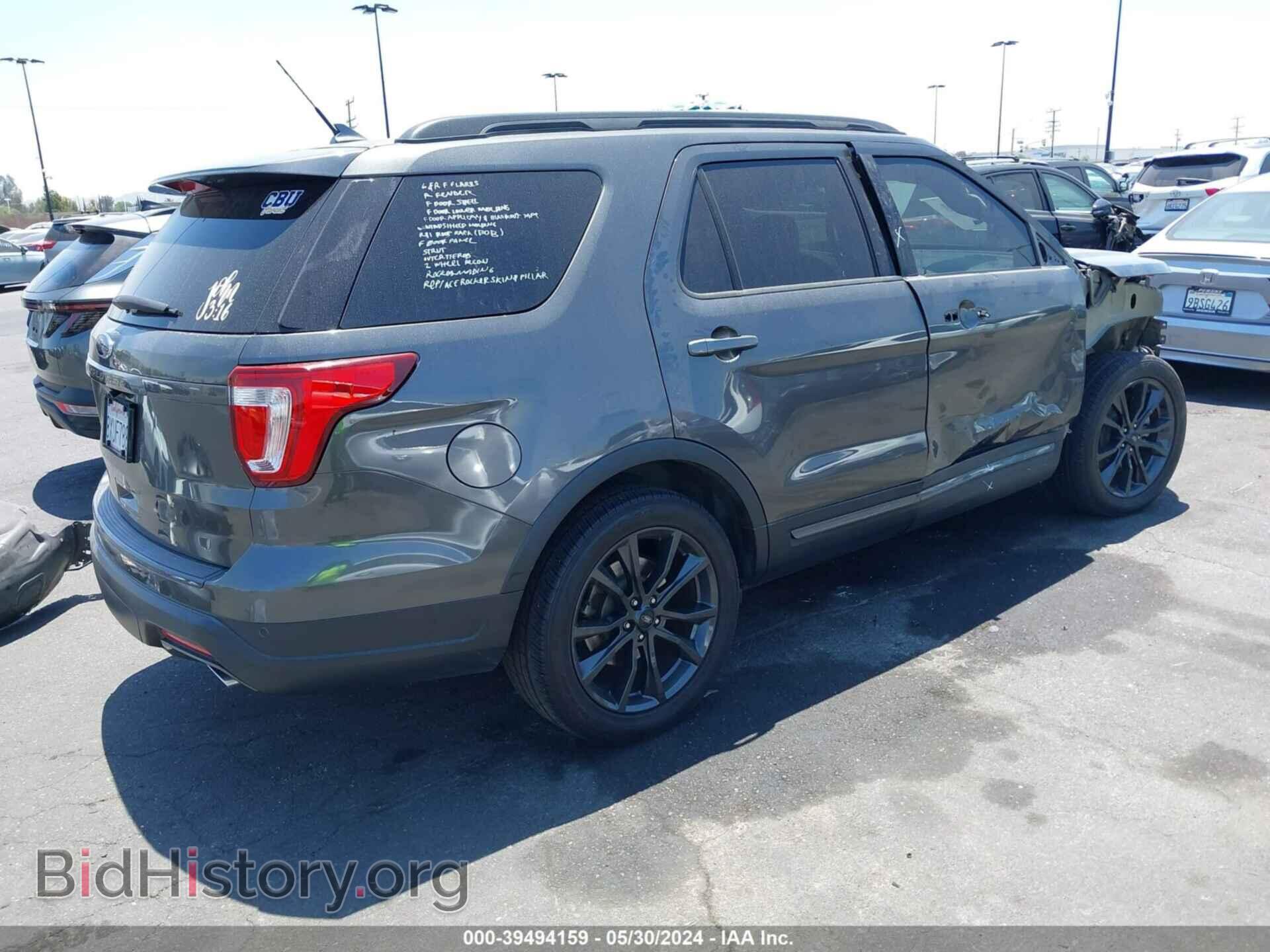 2018 FORD EXPLORER - VIN: 1FM5K7D89JGB09554 - Фото 4