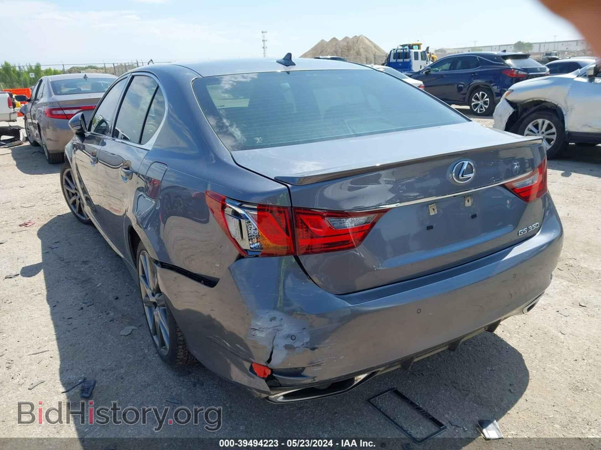 2014 LEXUS GS 350 - VIN: JTHBE1BL7E5031987 - Фото 3