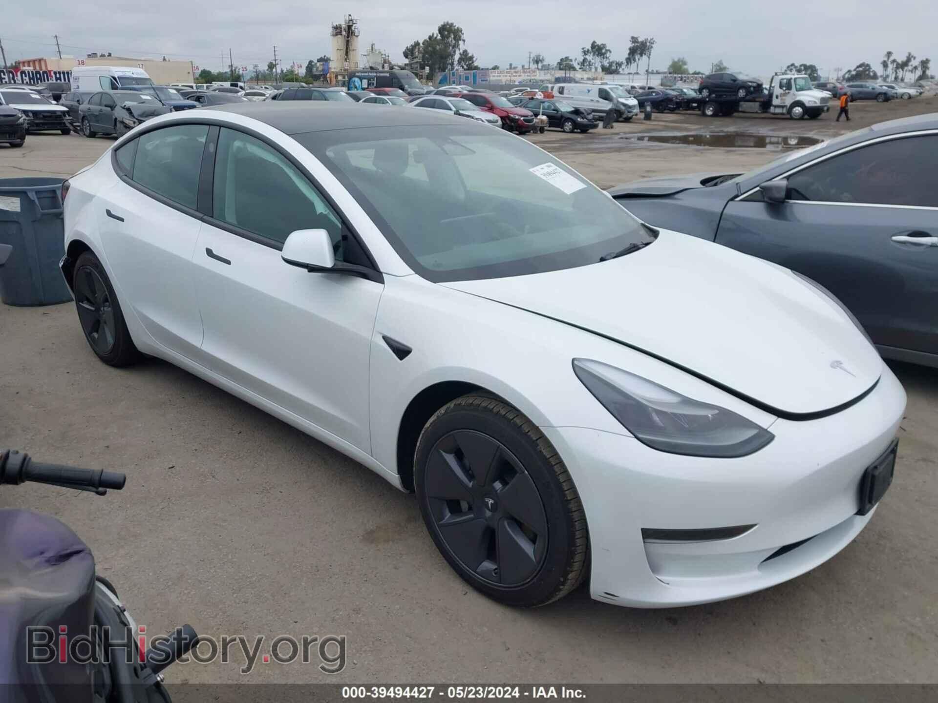 Photo 5YJ3E1EA6PF487397 - TESLA MODEL 3 2023