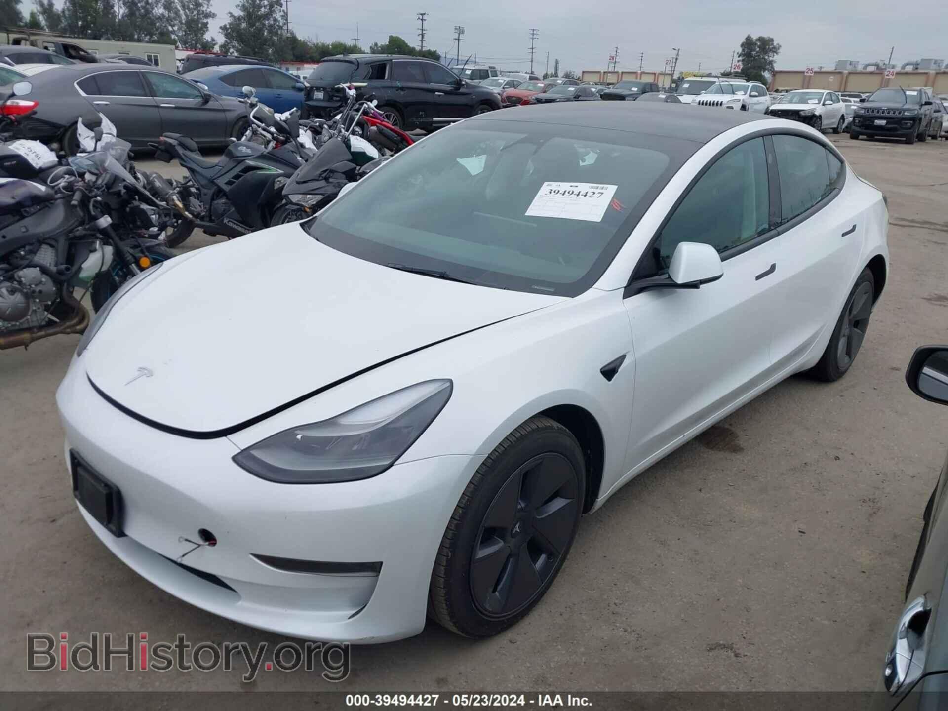 2023 TESLA MODEL 3 - VIN: 5YJ3E1EA6PF487397 - Фото 2