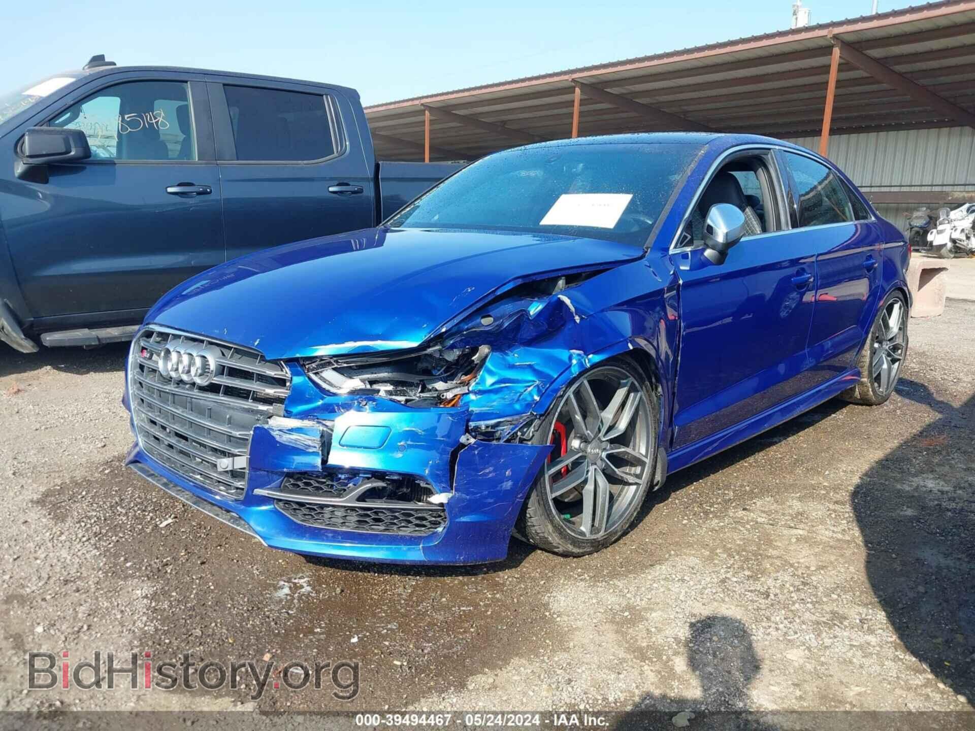2016 AUDI S3 - VIN: WAUB1GFF9G1069667 - Фото 2