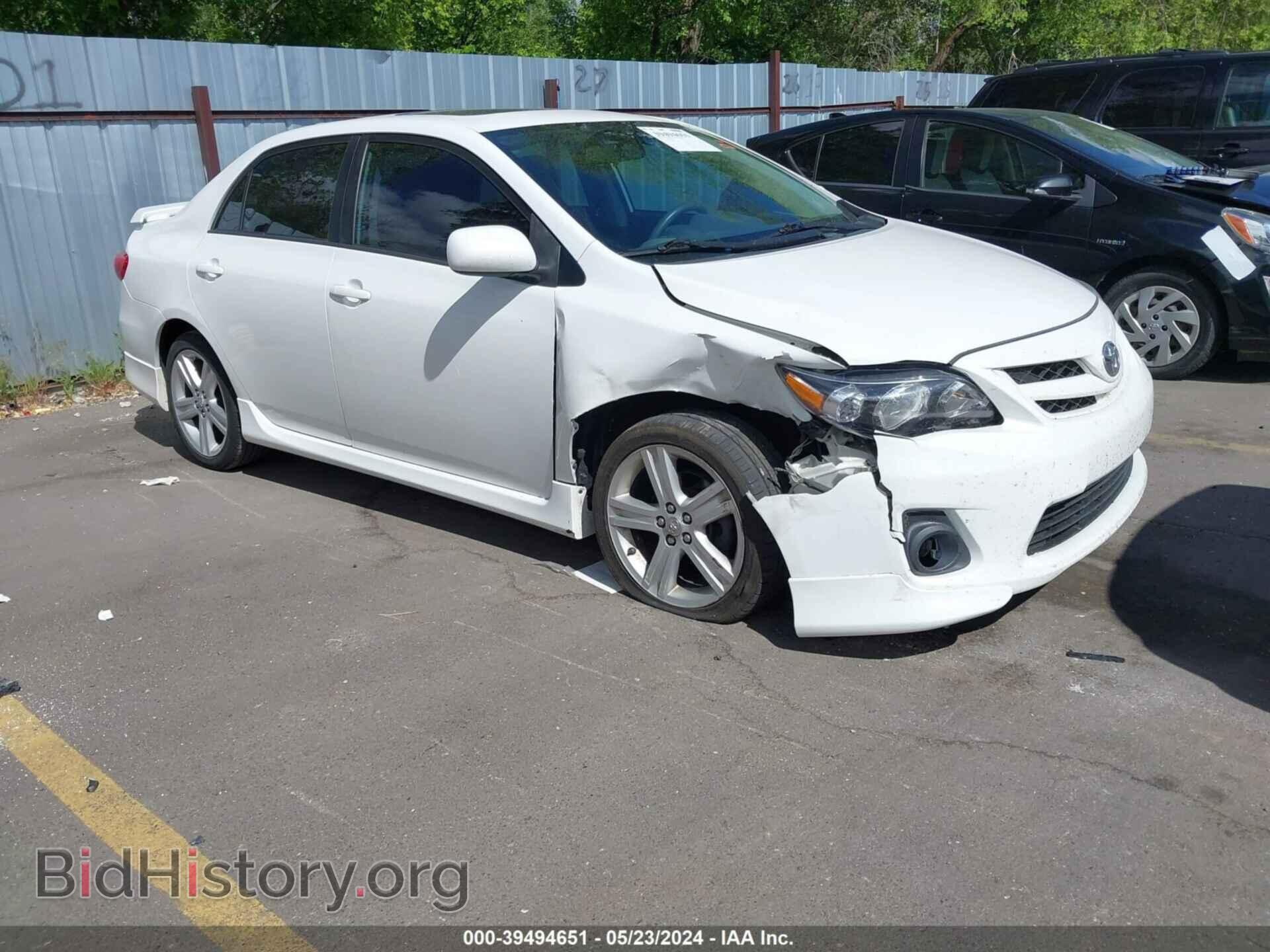 Photo 5YFBU4EEXDP091489 - TOYOTA COROLLA 2013