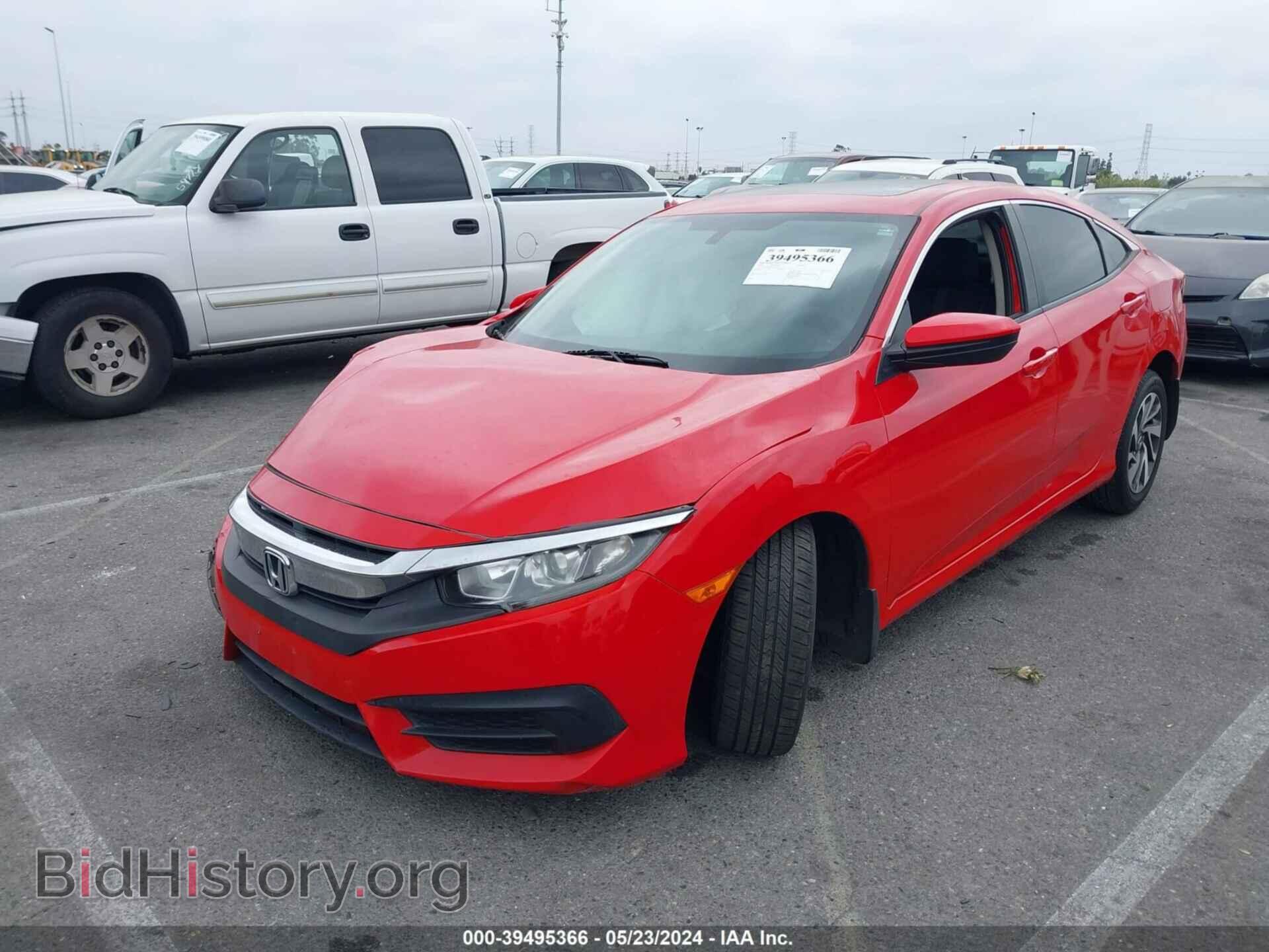 2016 HONDA CIVIC - VIN: 2HGFC2F7XGH556681 - Фото 2