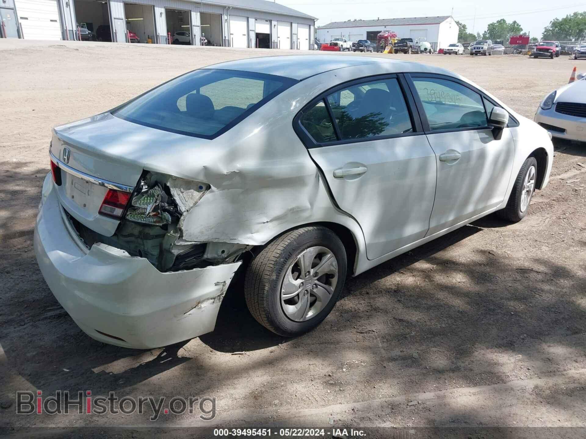 2014 HONDA CIVIC - VIN: 19XFB2F52EE014337 - Photo 4