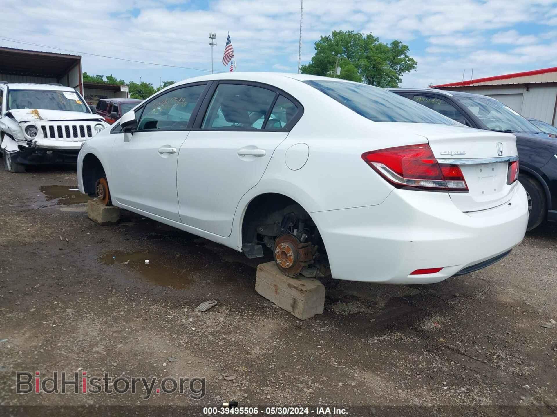 2013 HONDA CIVIC - VIN: 19XFB2F94DE056137 - Фото 3