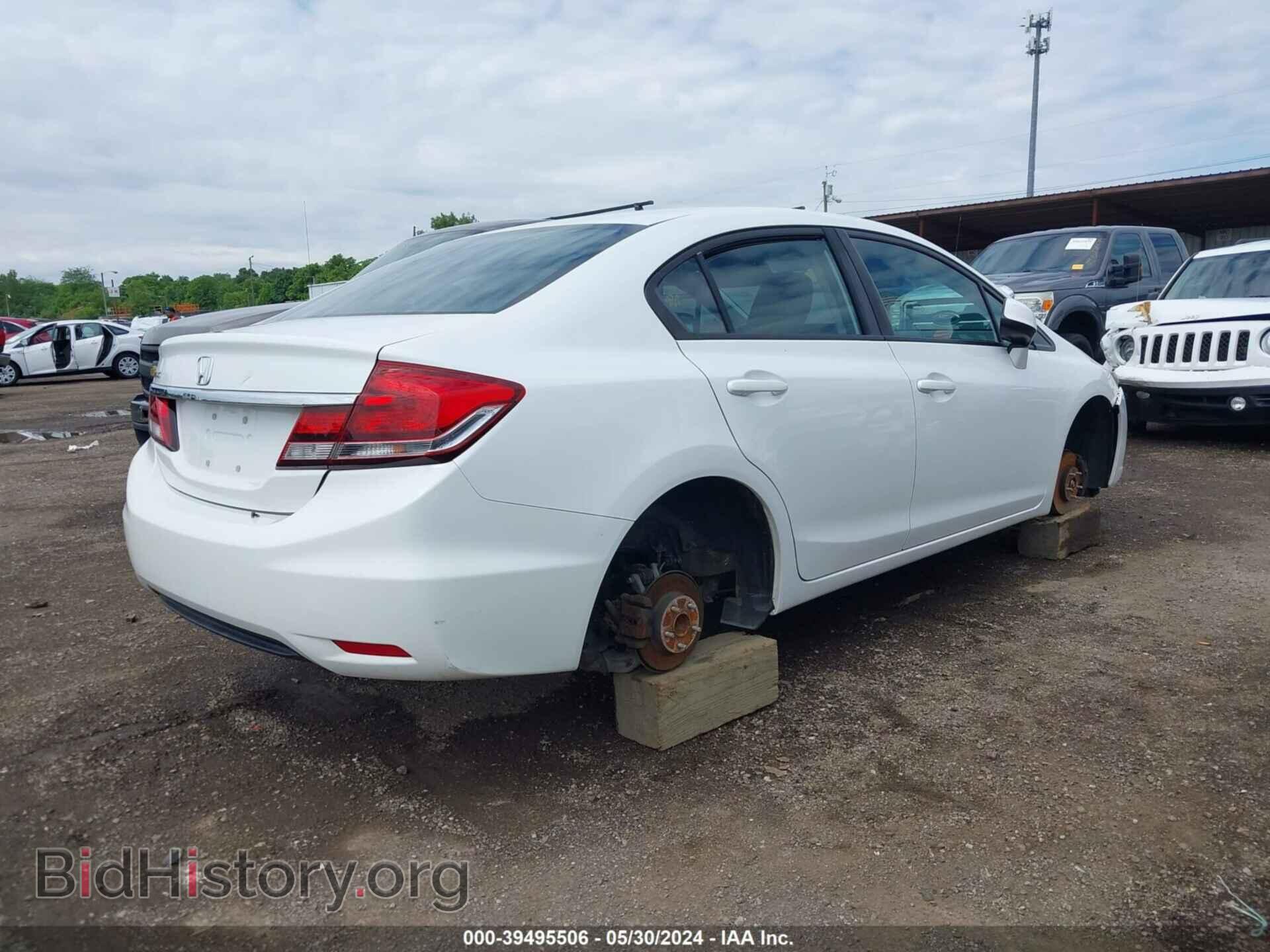 2013 HONDA CIVIC - VIN: 19XFB2F94DE056137 - Фото 4