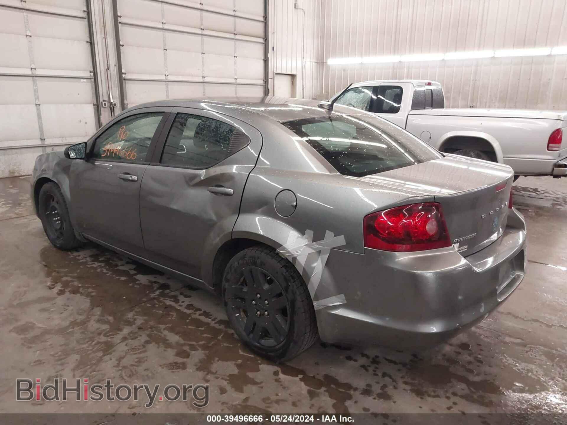 2012 DODGE AVENGER - VIN: 1C3CDZABXCN274646 - Фото 3