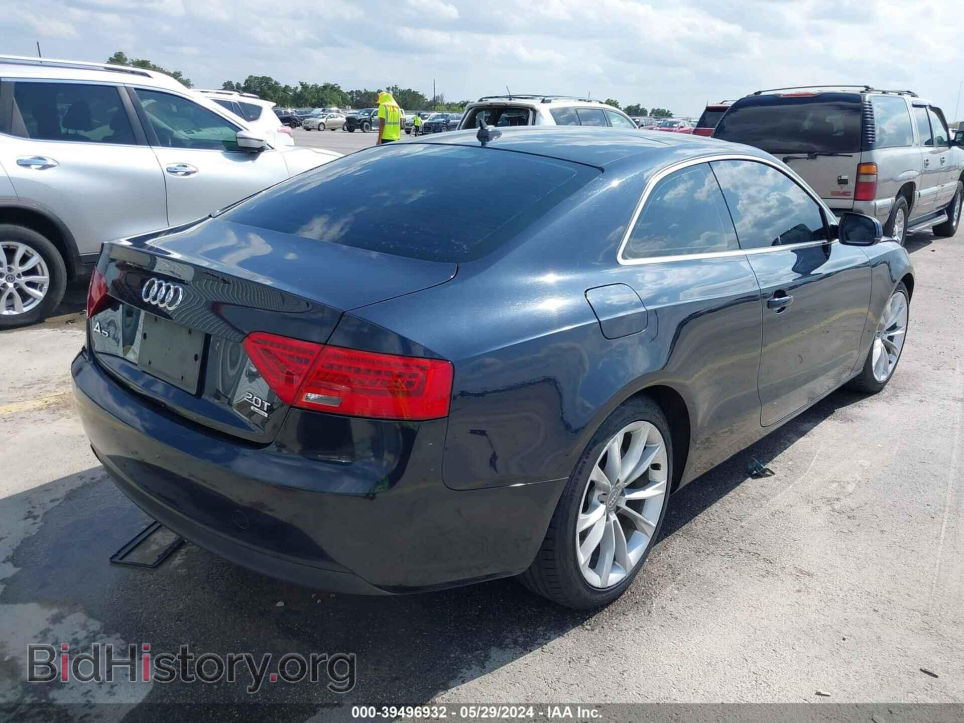 2013 AUDI A5 - VIN: WAUCFAFR9DA024320 - Фото 4