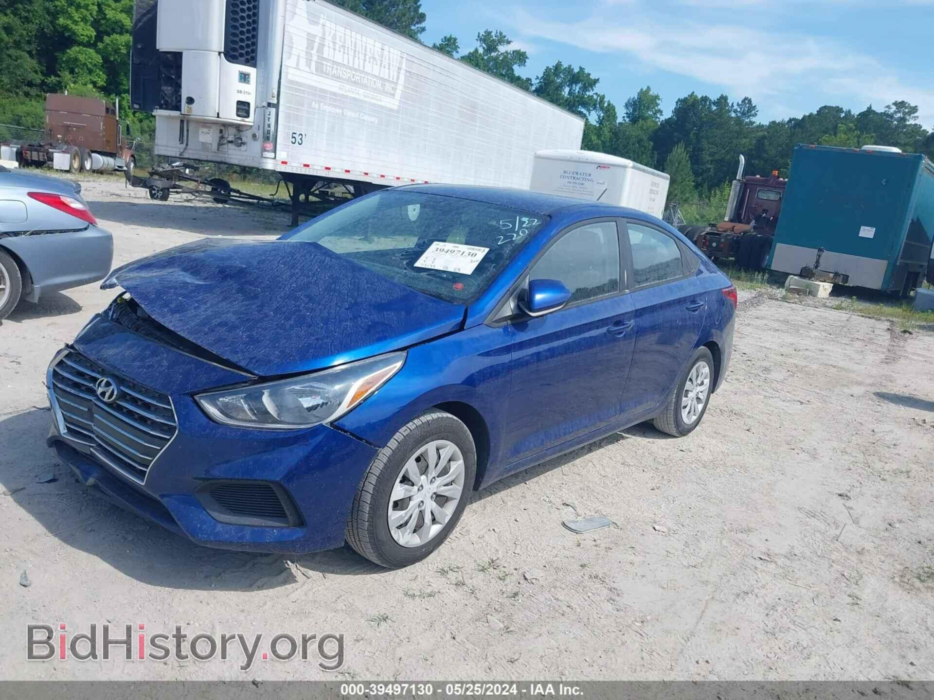 2019 HYUNDAI ACCENT - VIN: 3KPC24A36KE065128 - Фото 2