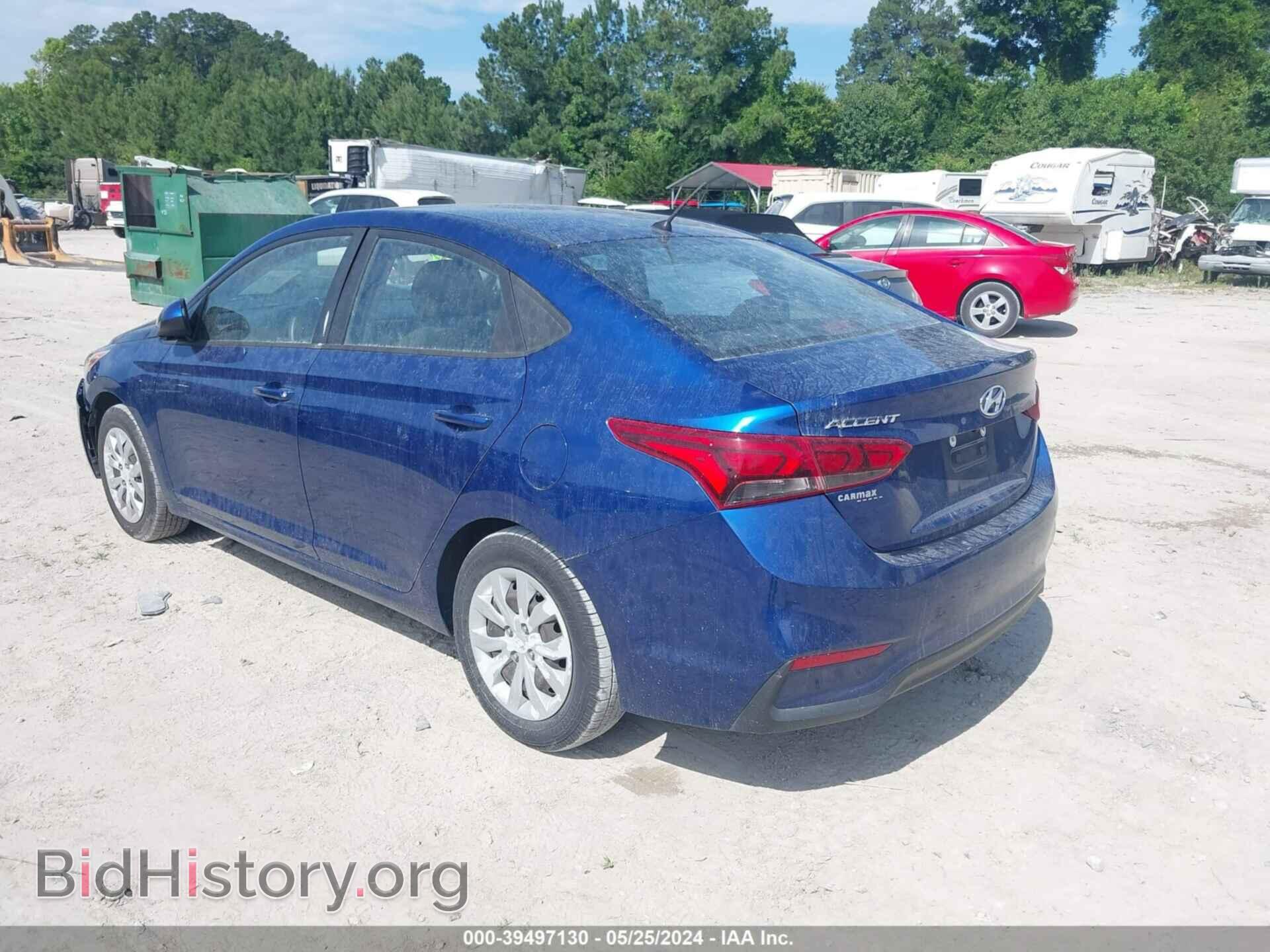 2019 HYUNDAI ACCENT - VIN: 3KPC24A36KE065128 - Фото 3