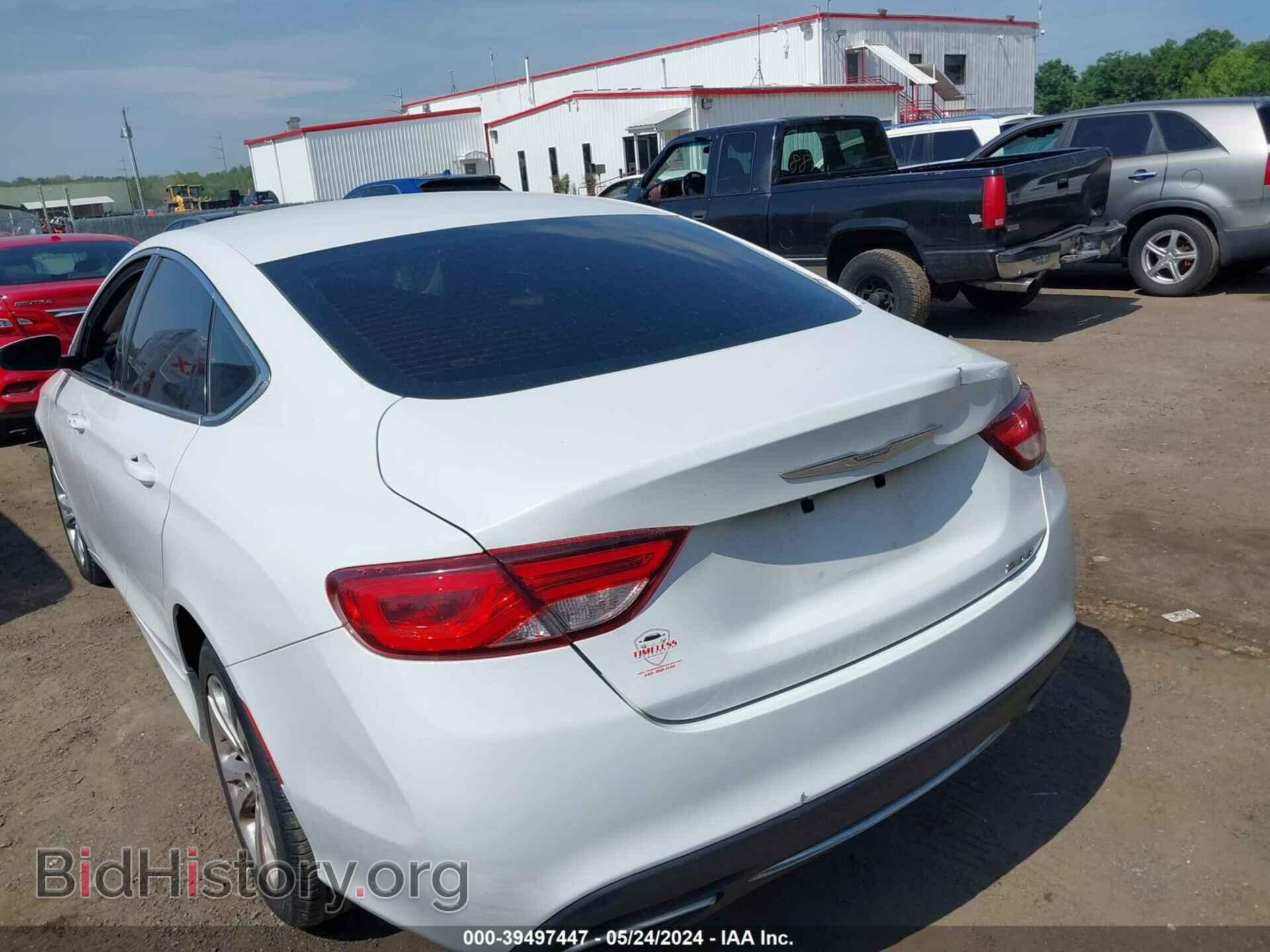 2015 CHRYSLER 200 - VIN: 1C3CCCAG8FN516530 - Фото 3