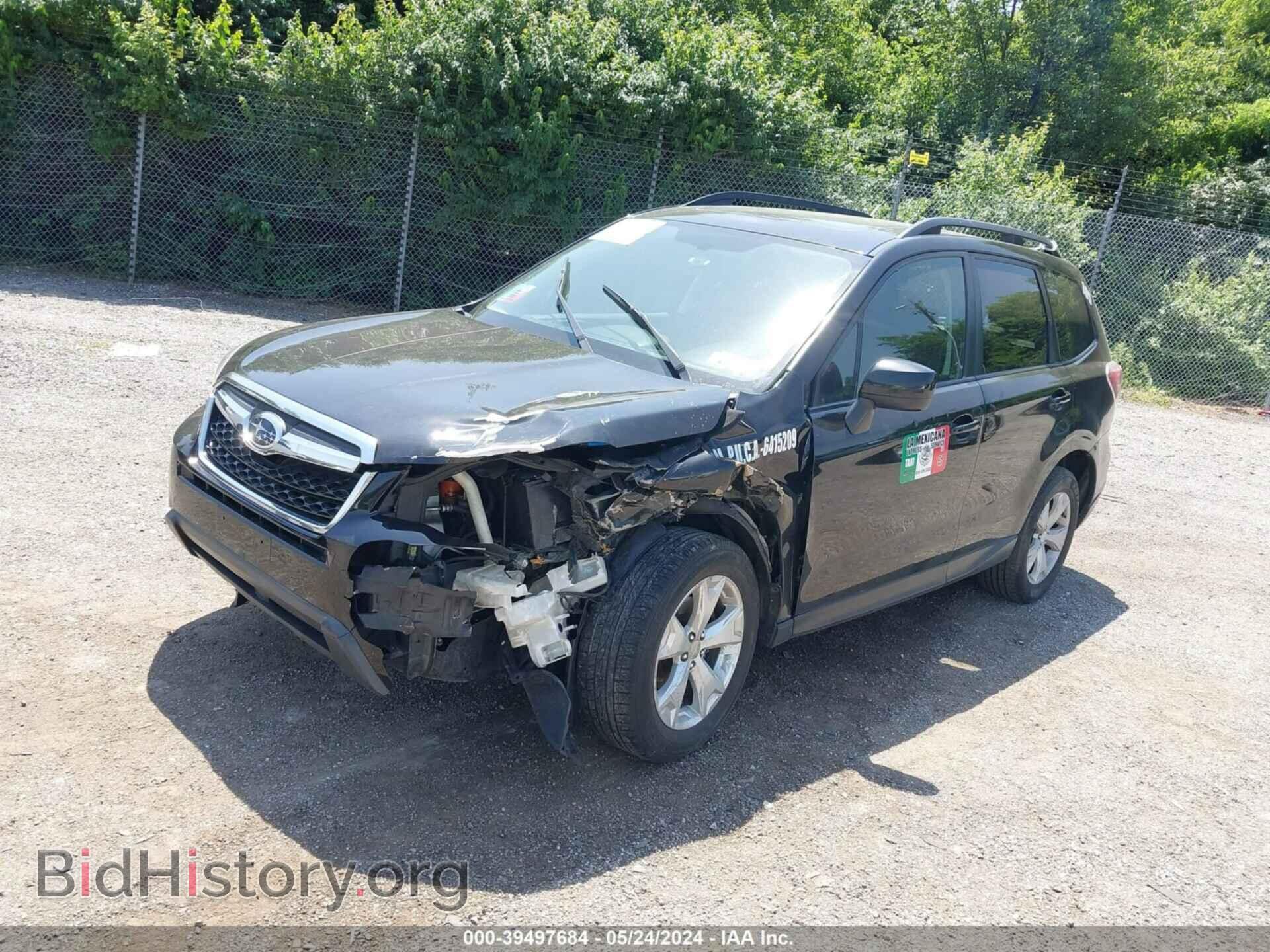 2014 SUBARU FORESTER - VIN: JF2SJAGC9EH533065 - Фото 2